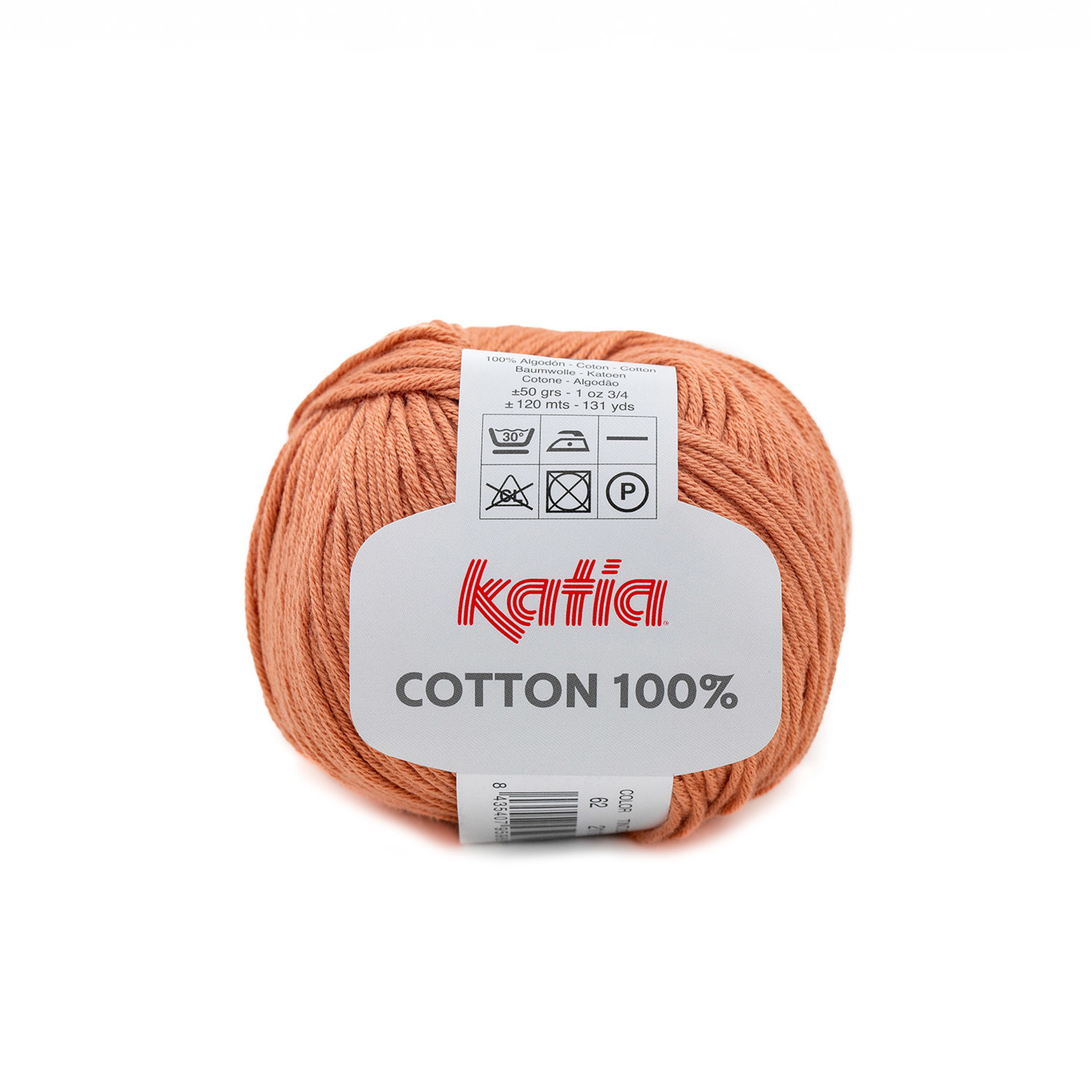 Katia Cotton 100% 62 Abrikoos