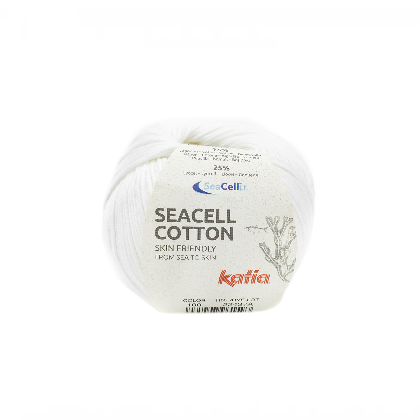 Katia Seacell Cotton 100 Wit