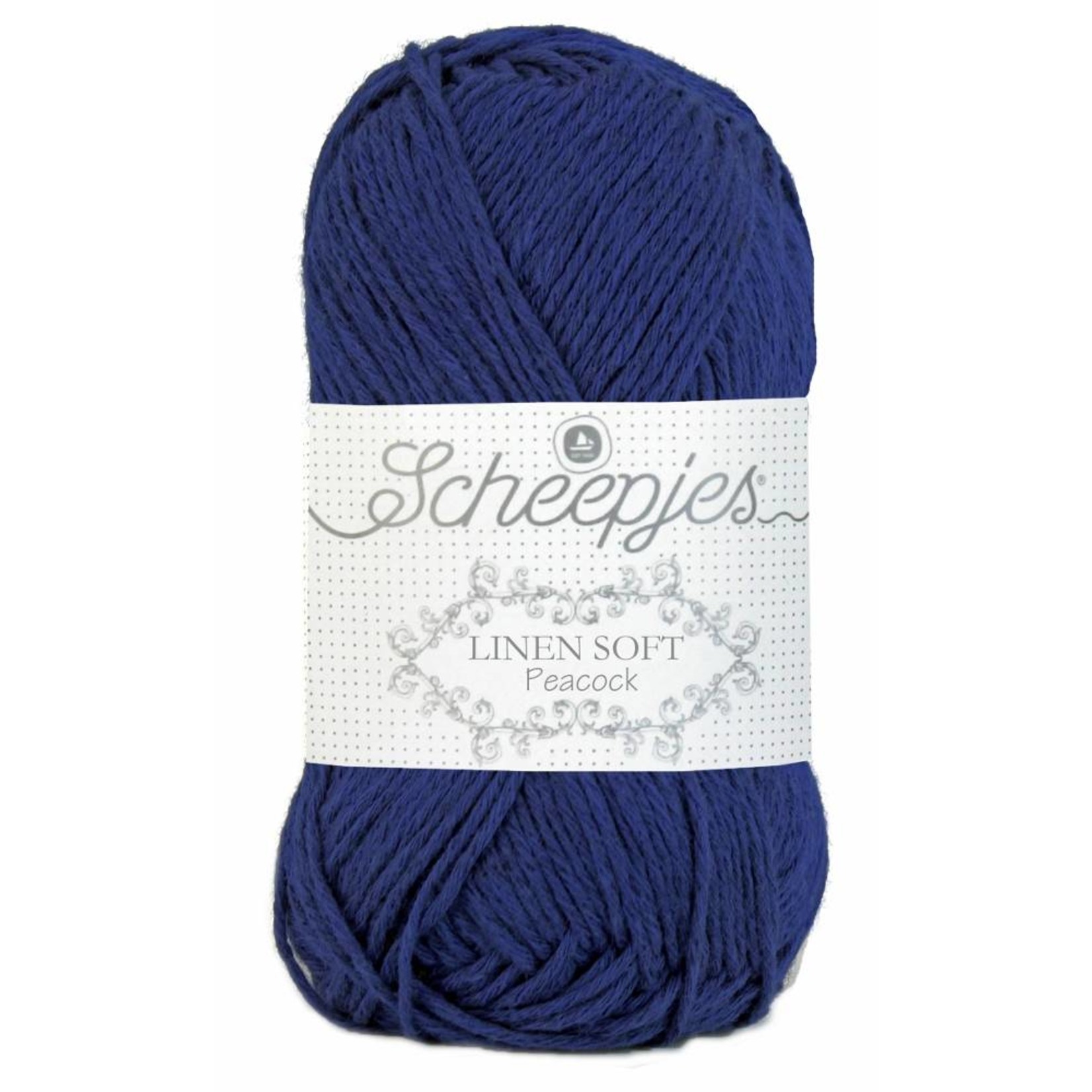 Scheepjes Linen Soft 611 Donkerblauw