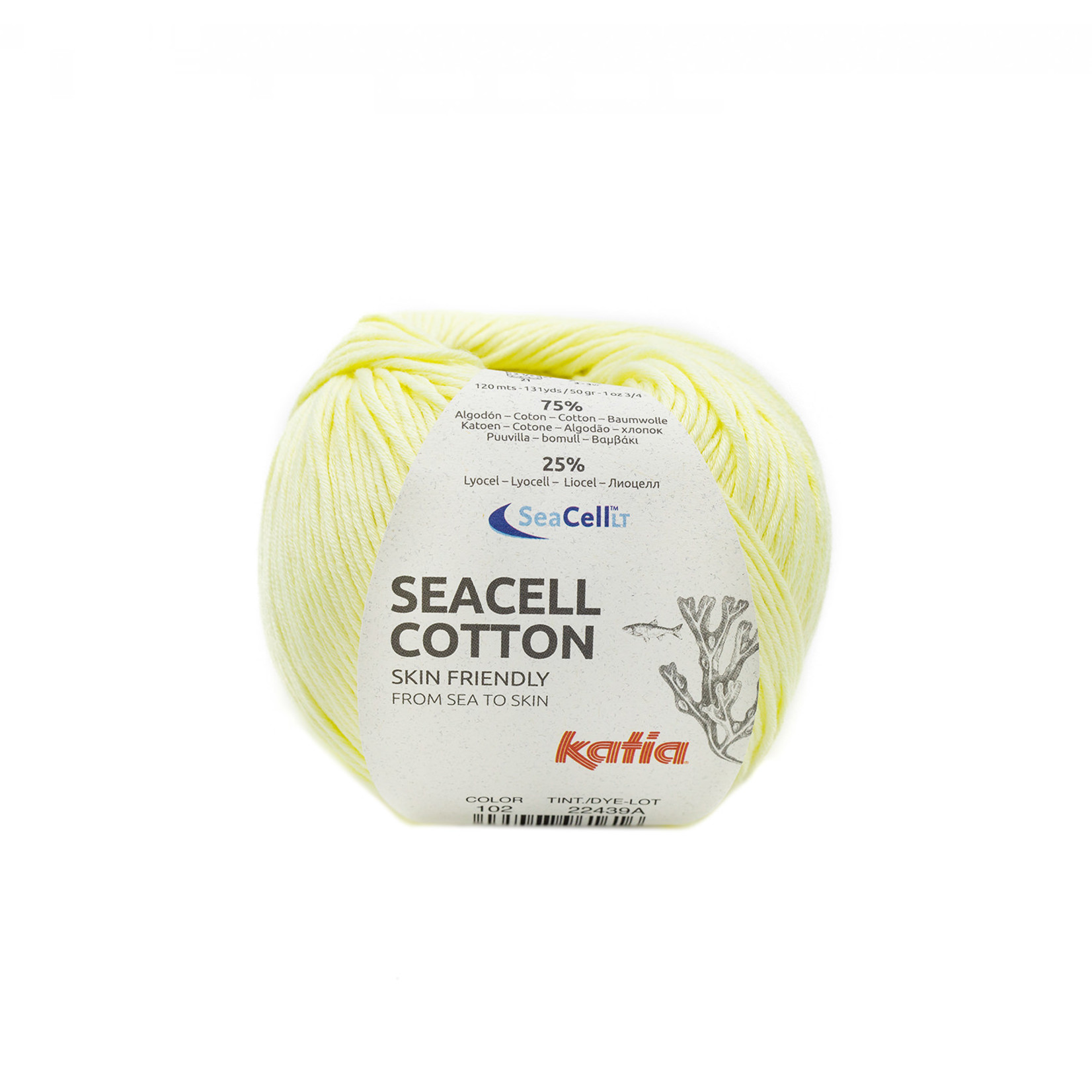 Katia Seacell Cotton 102 Pastelgeel