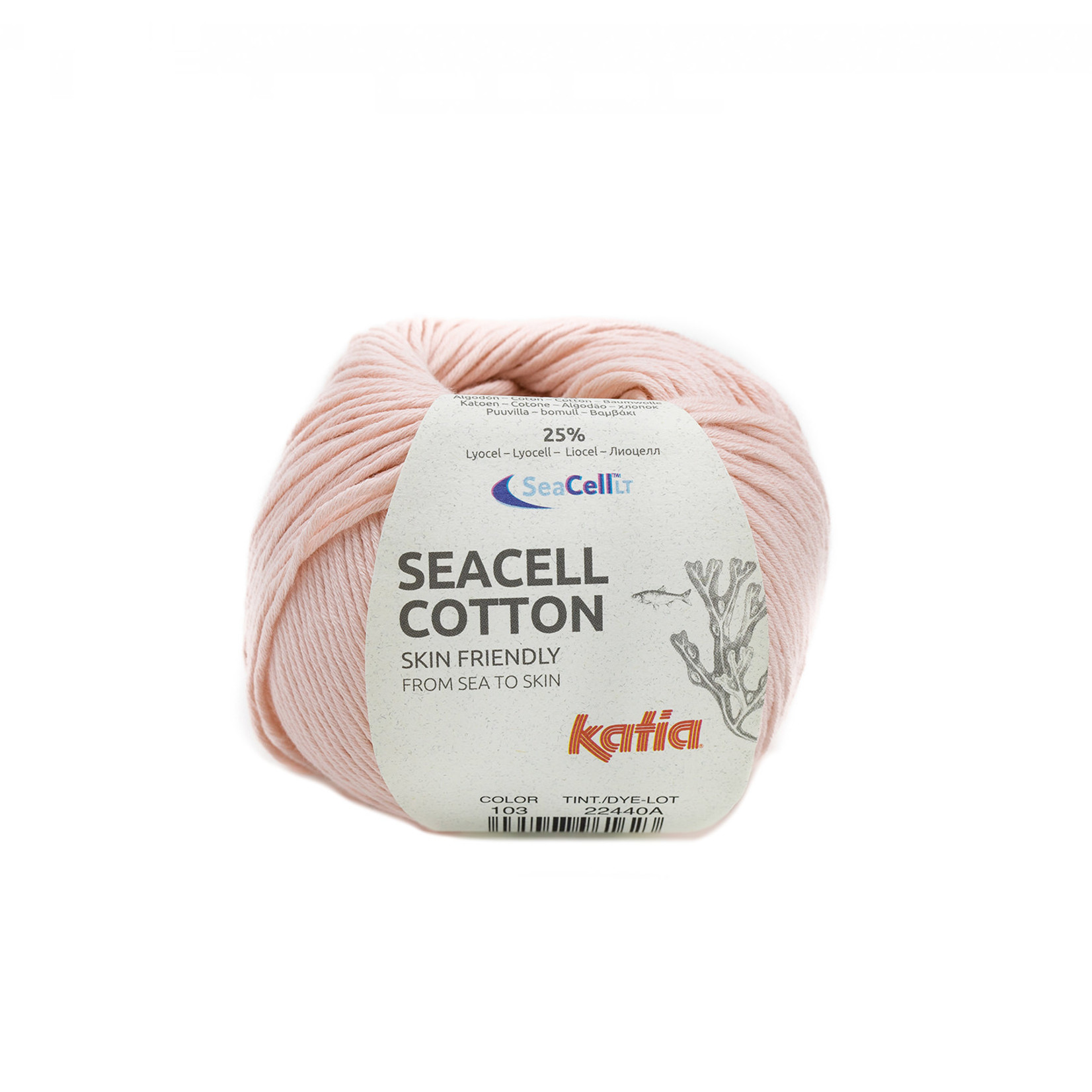 Katia Seacell Cotton 103 Lichtroze