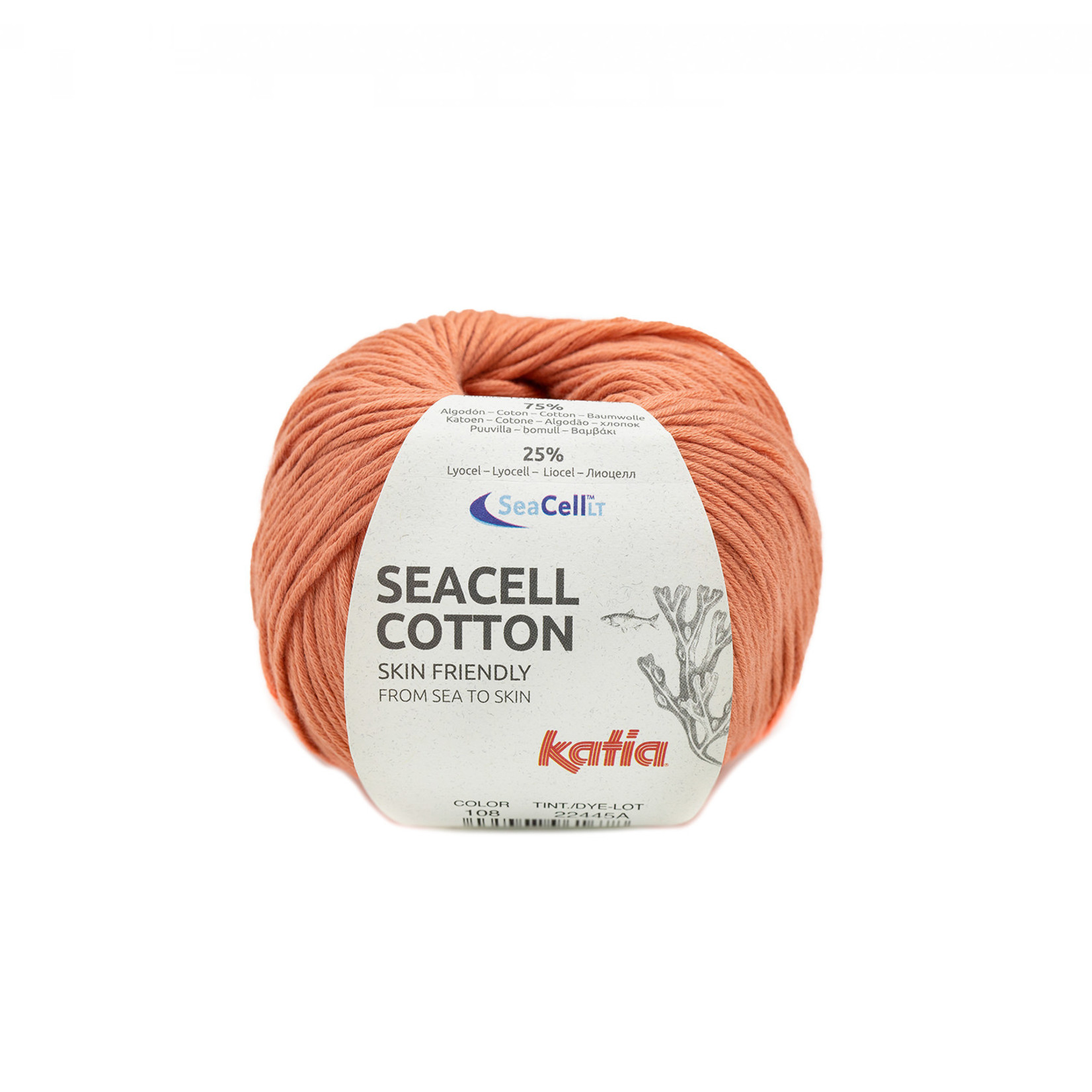 Katia Seacell Cotton 108 Roesbruin