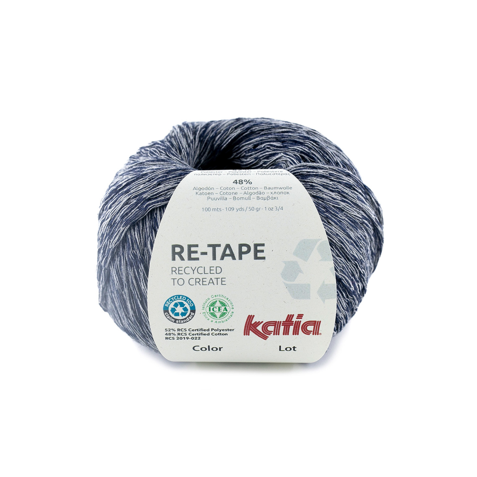 Katia Re-Tape 205 Donkerjeans