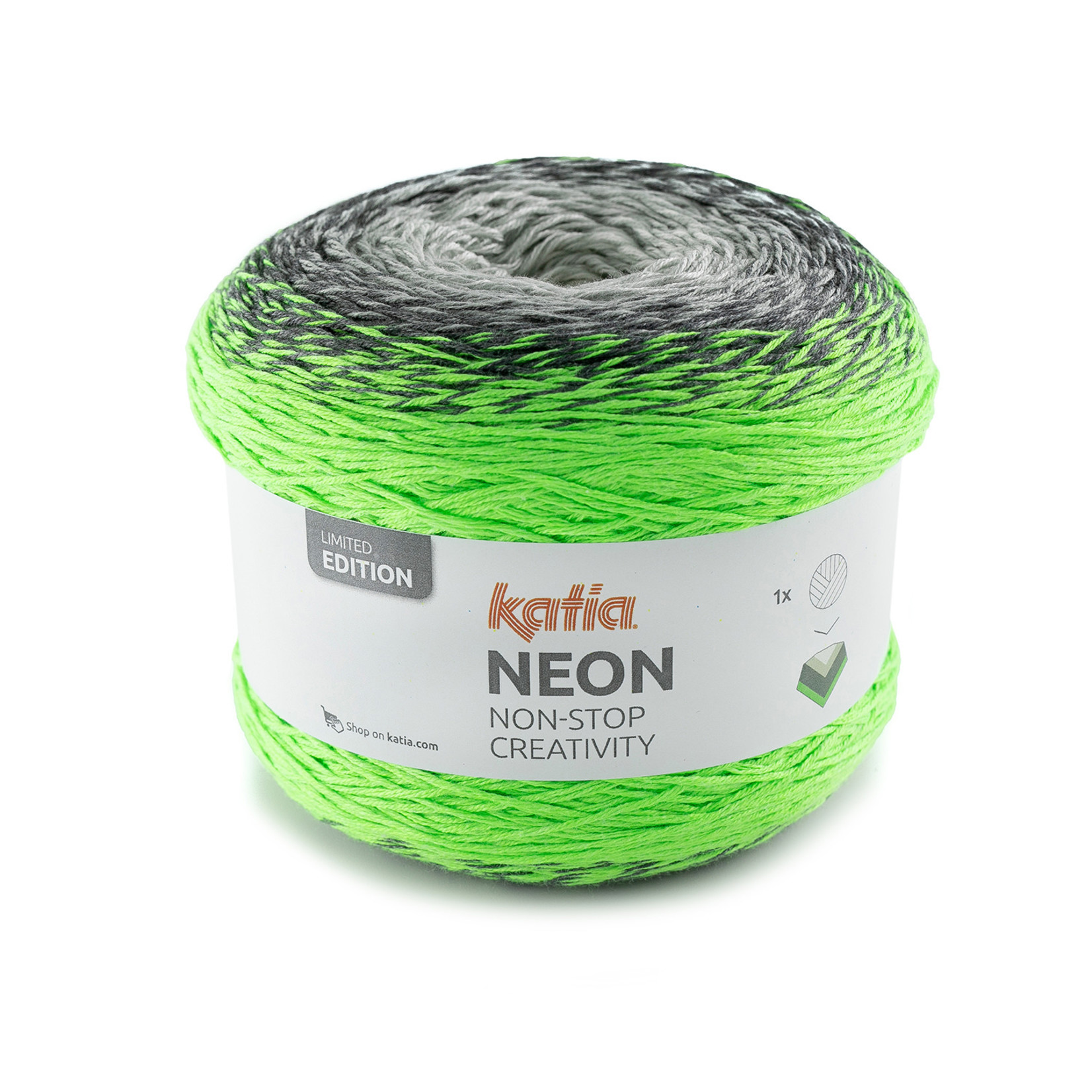 Katia Neon 503 Groen-Grijs