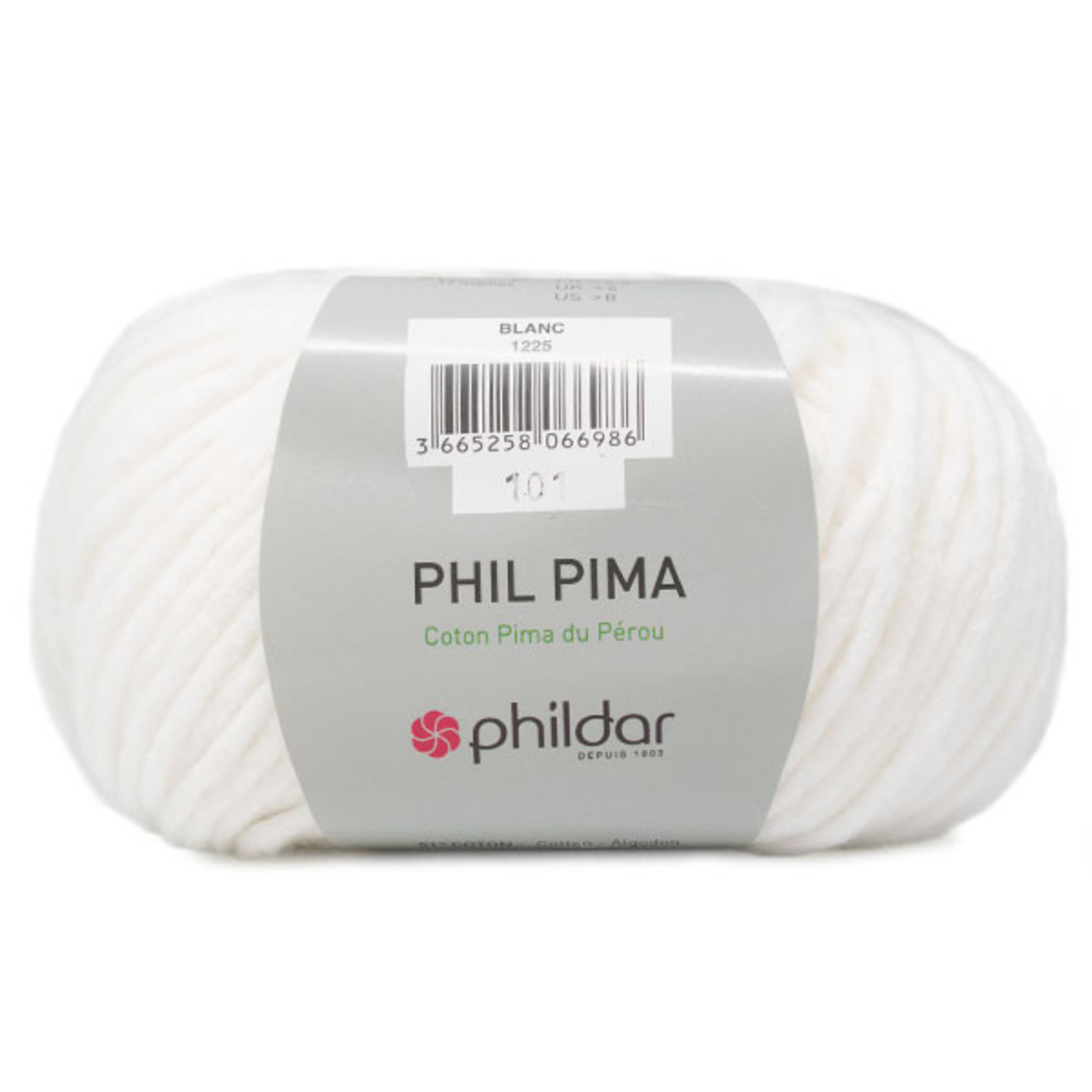 Phildar Phil Pima Blanc