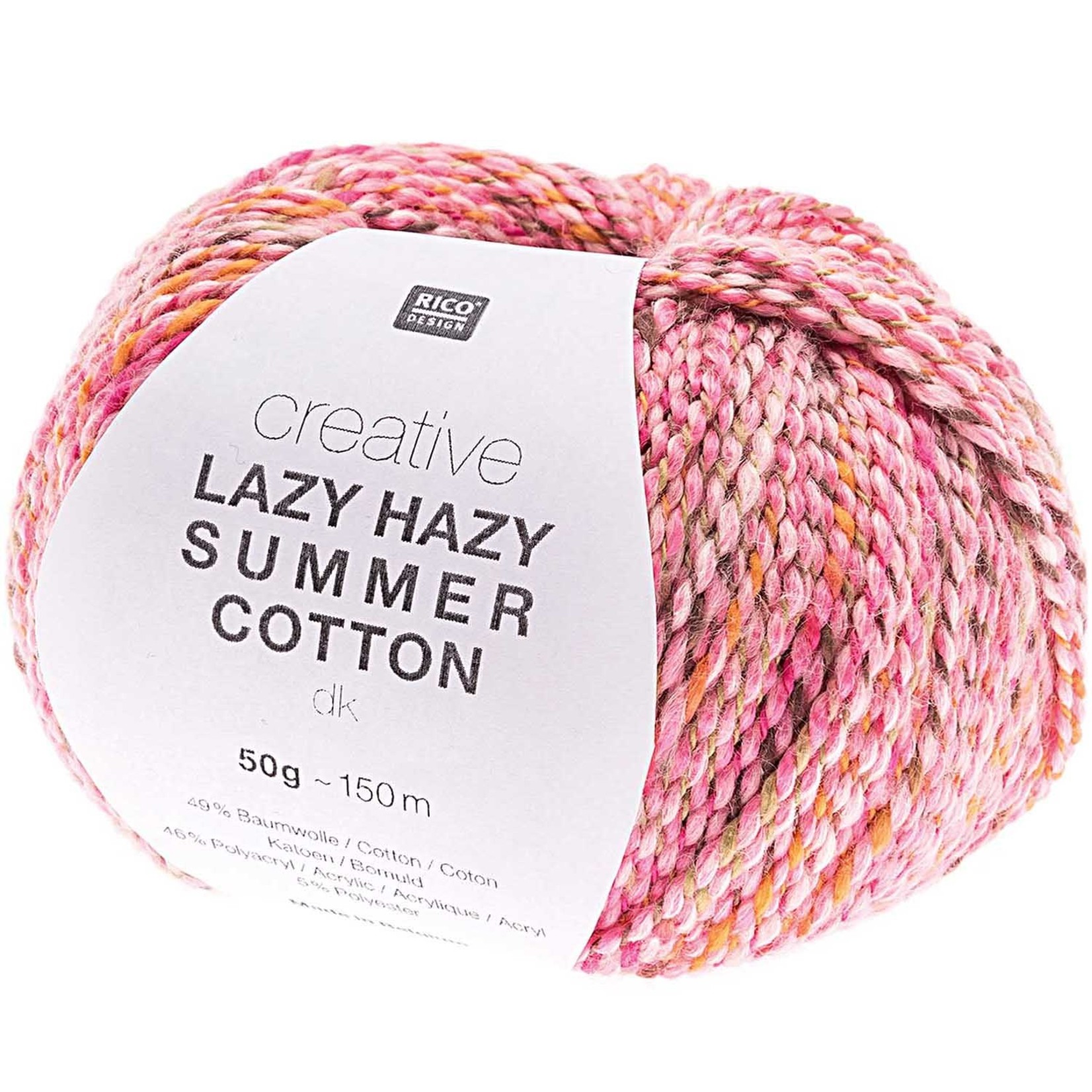 Rico Lazy Hazy Summer Cotton 006 Pink