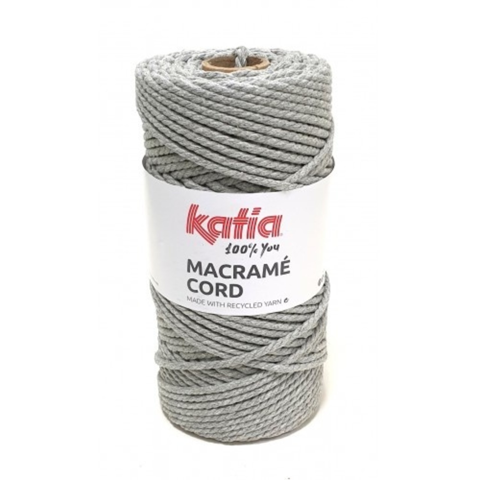 Katia Macramé Cord 102 Lichtgrijs