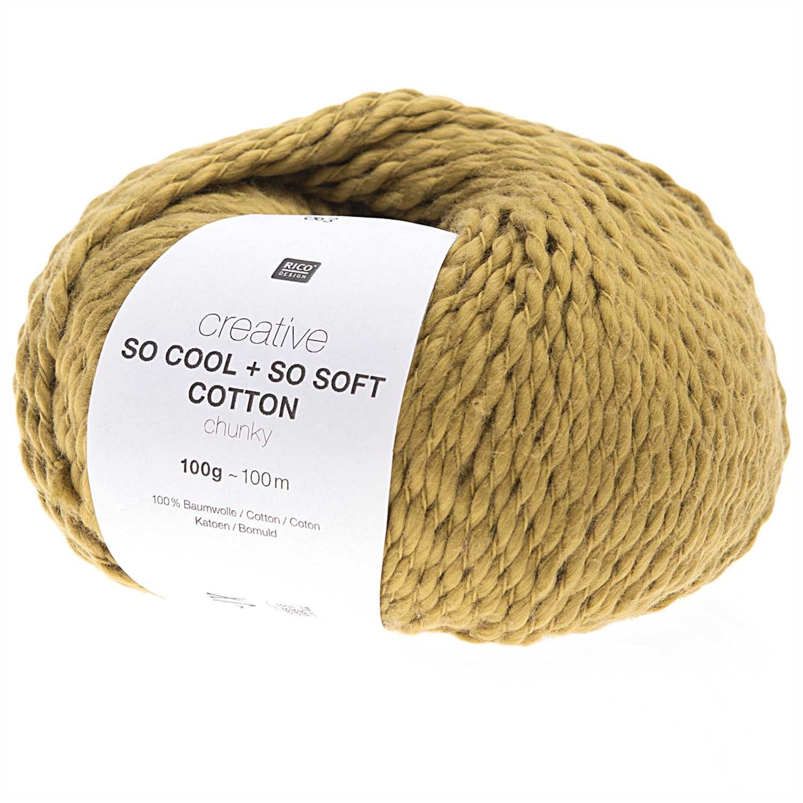 Rico So Cool  So Soft Cotton Chunky 003 Senf