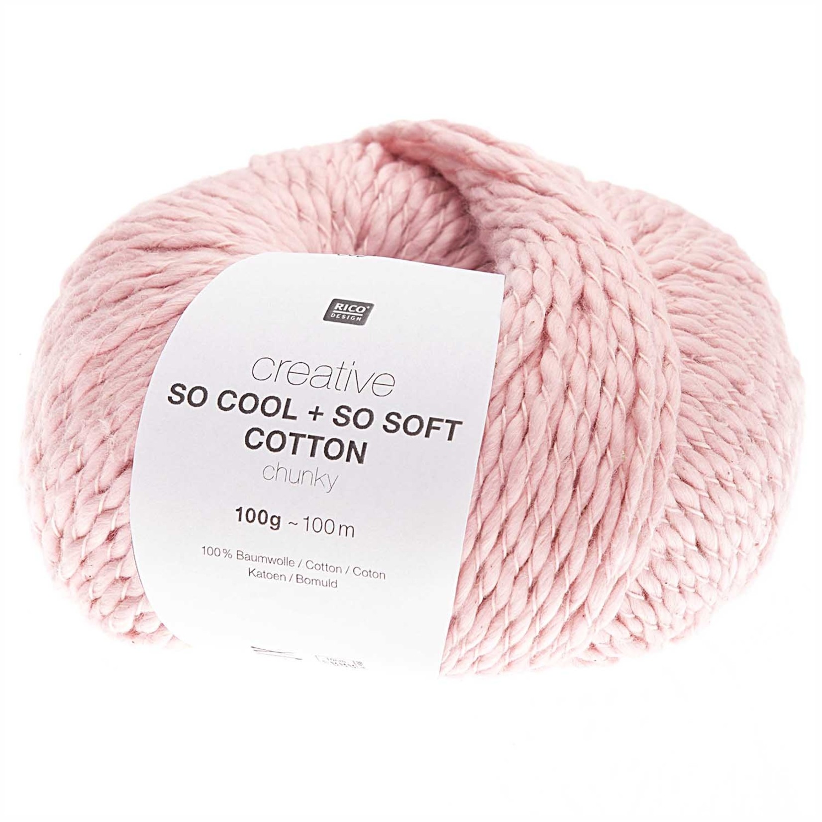 Rico So Cool  So Soft Cotton Chunky 005 Rosa