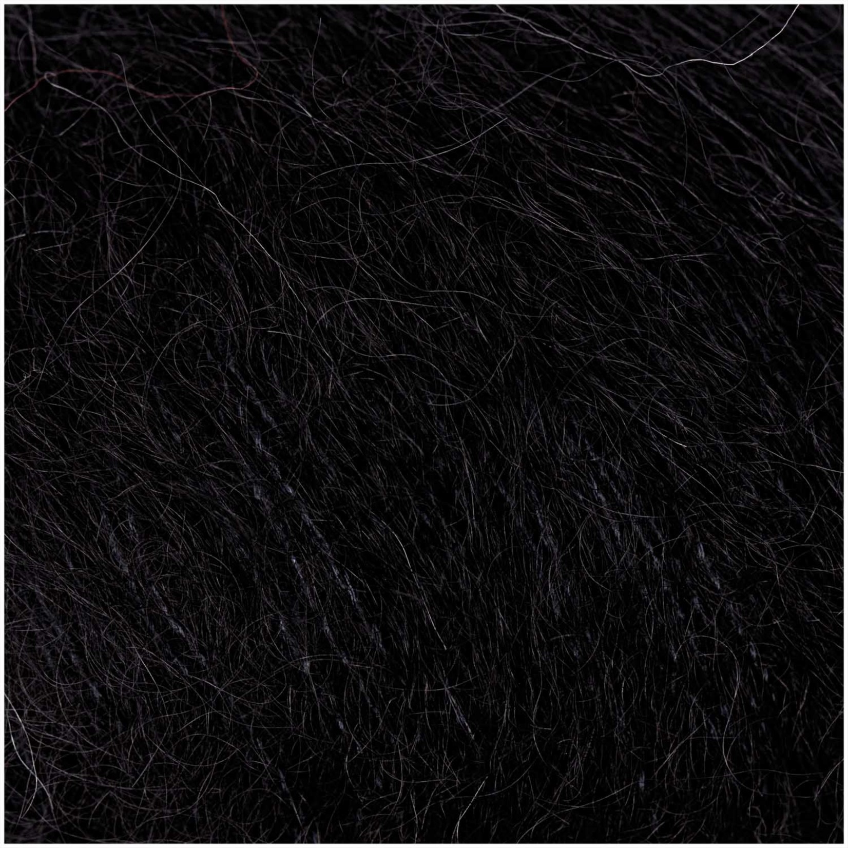 Rico Super Kid  Mohair Loves Silk 007 Zwarty