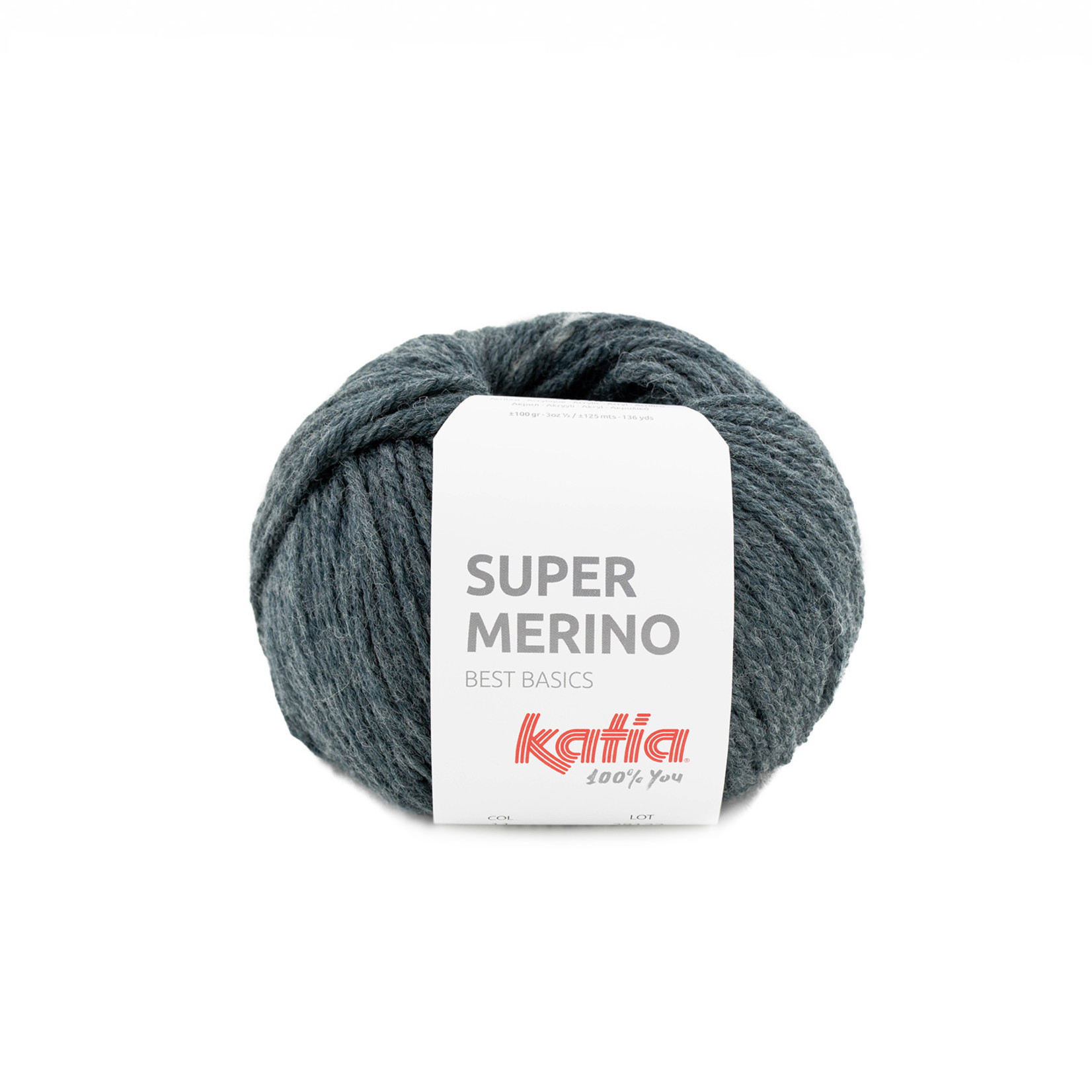 Katia Super Merino  11 Donkergrijs