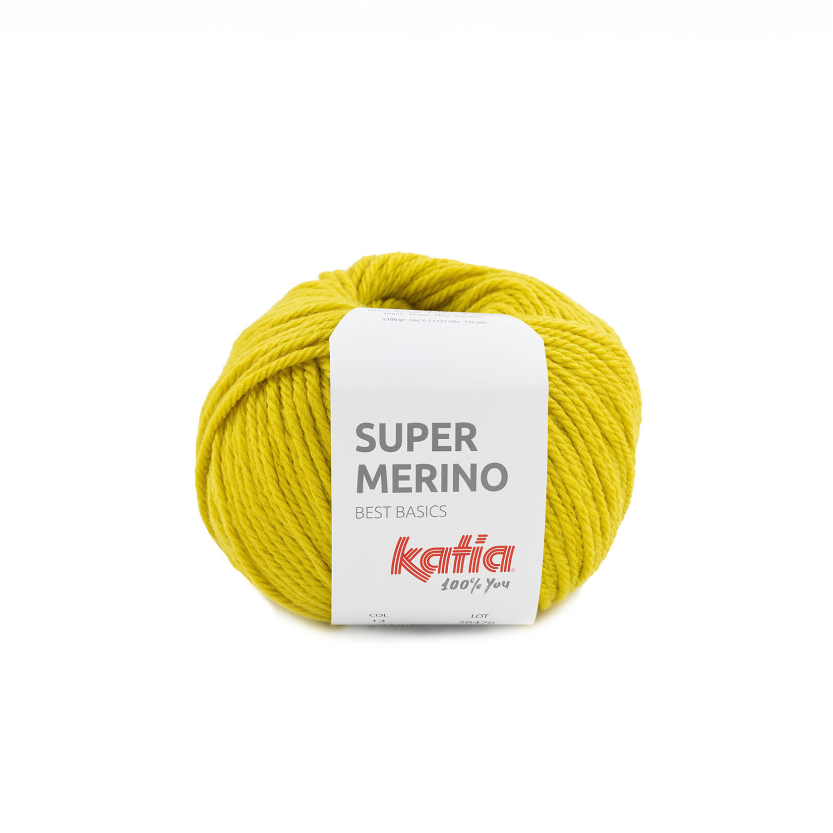 Katia Super Merino  13 Limoen