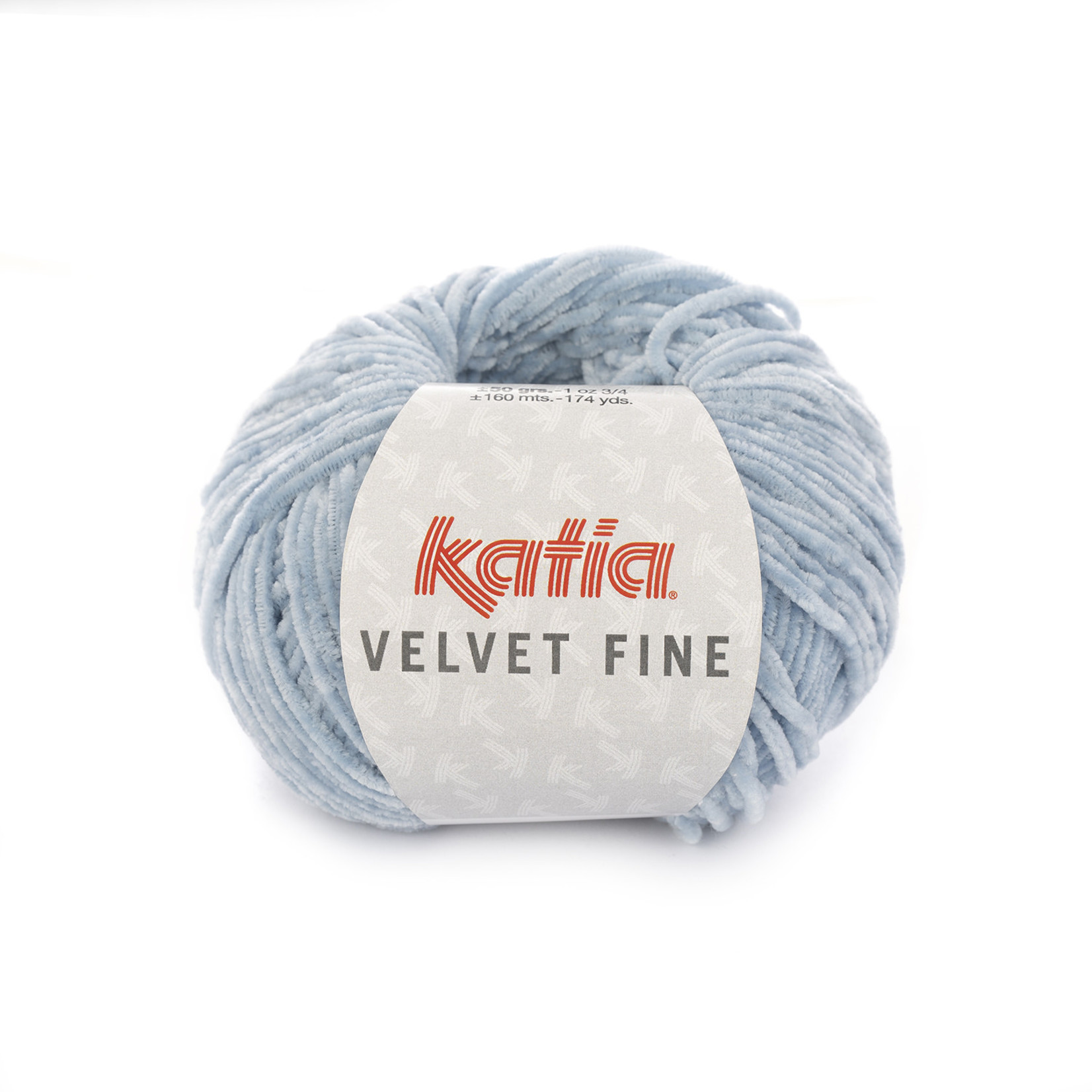 Katia Velvet Fine 205 Lichtblauw