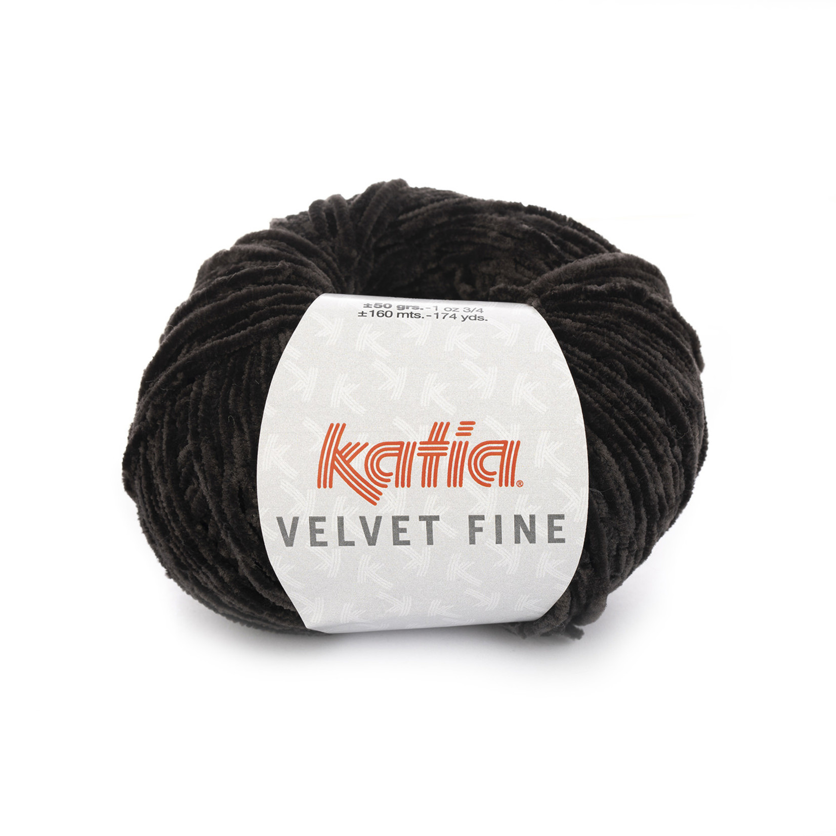 Katia Velvet Fine 211 Zwart