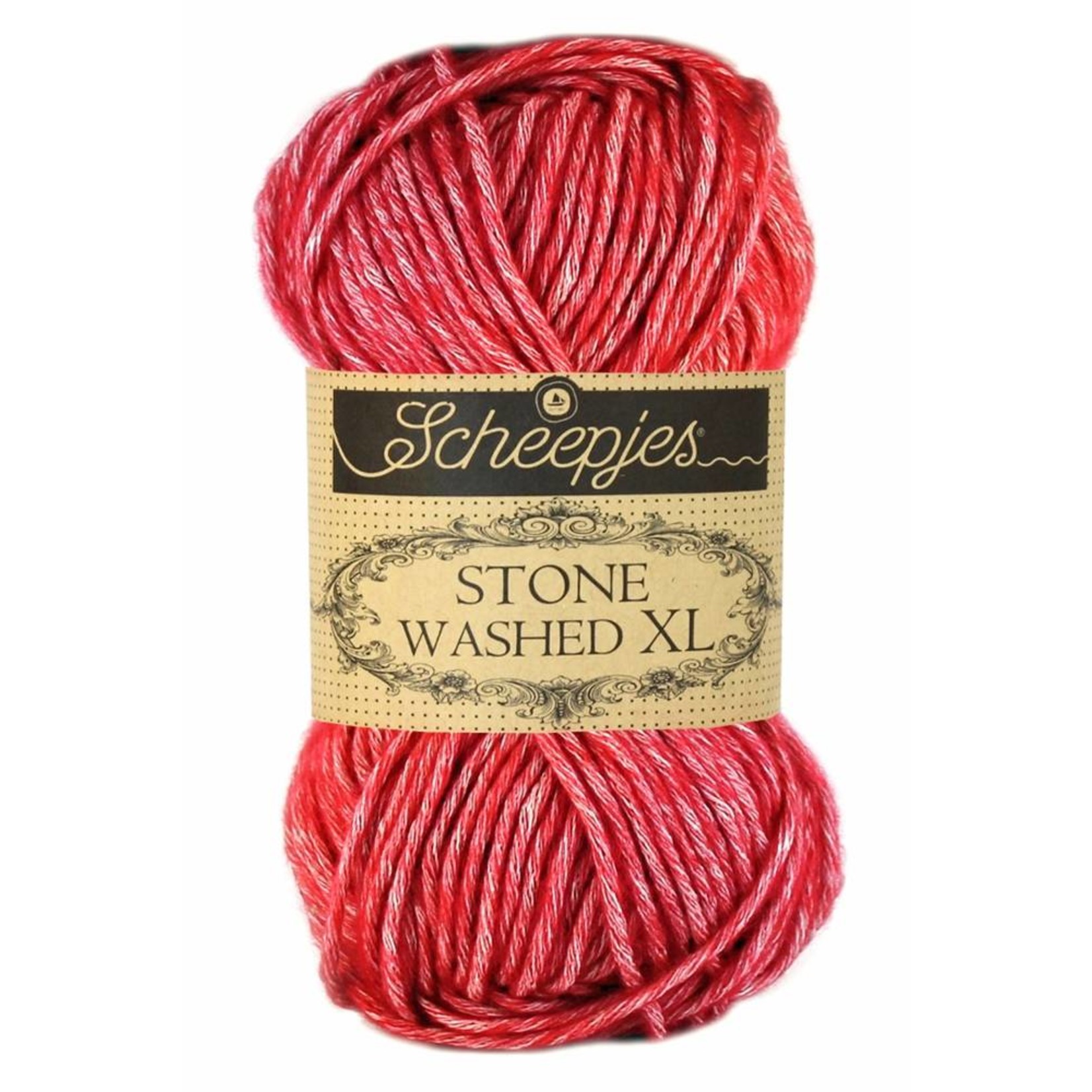 Scheepjes Stone Washed XL Kleur 847 Red Jasper