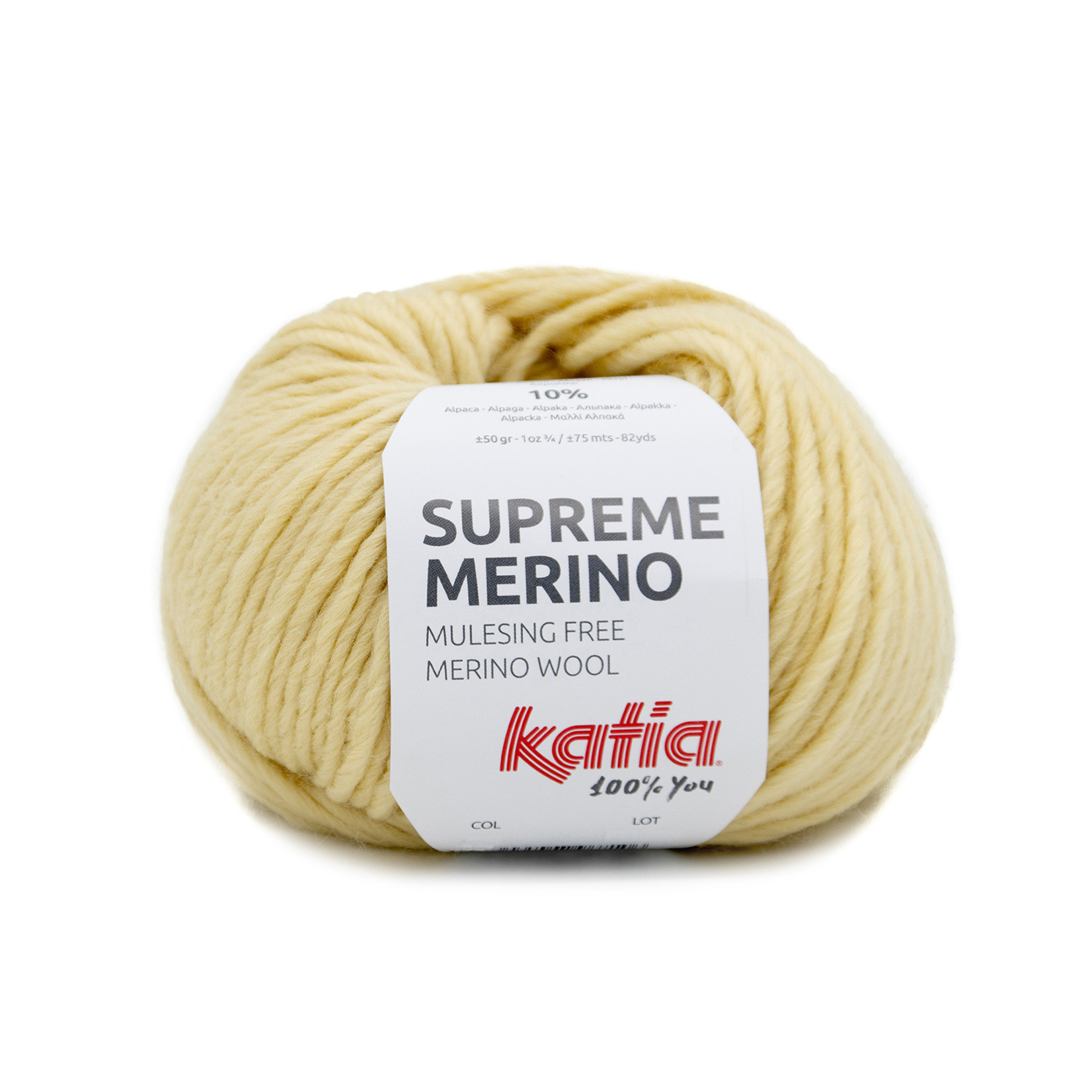 Katia Supreme Merino 88 Lichtgeel