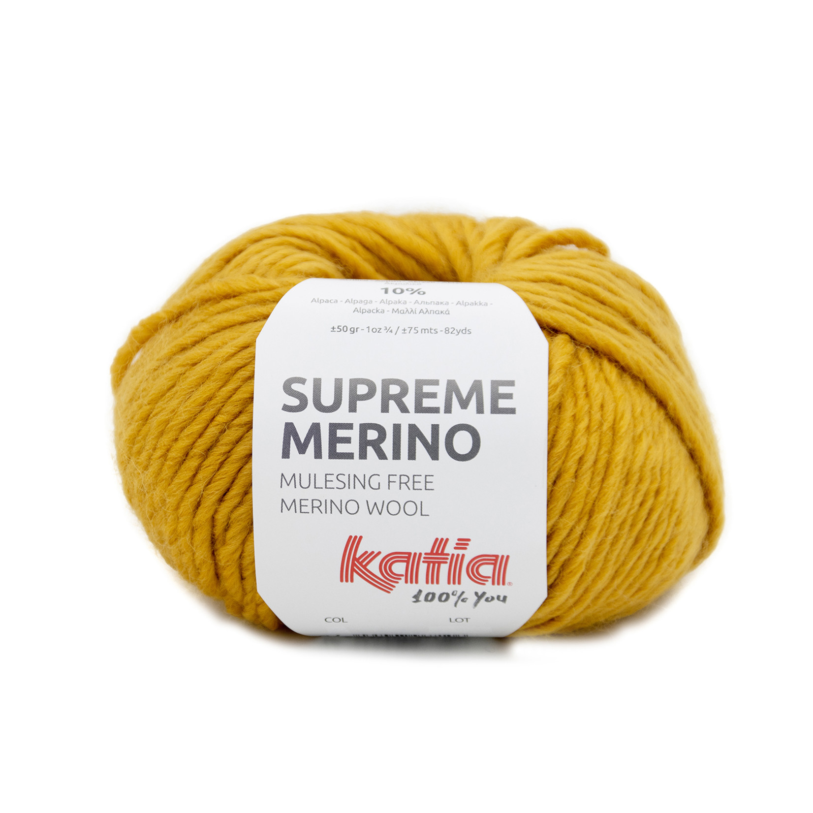 Katia Supreme Merino 91 Mosterd