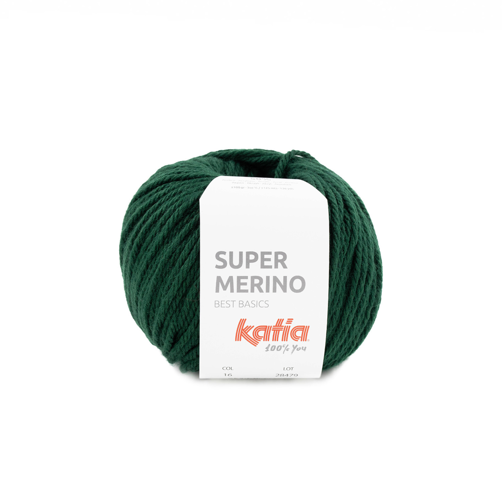 Katia Super Merino 16 Flessegroen