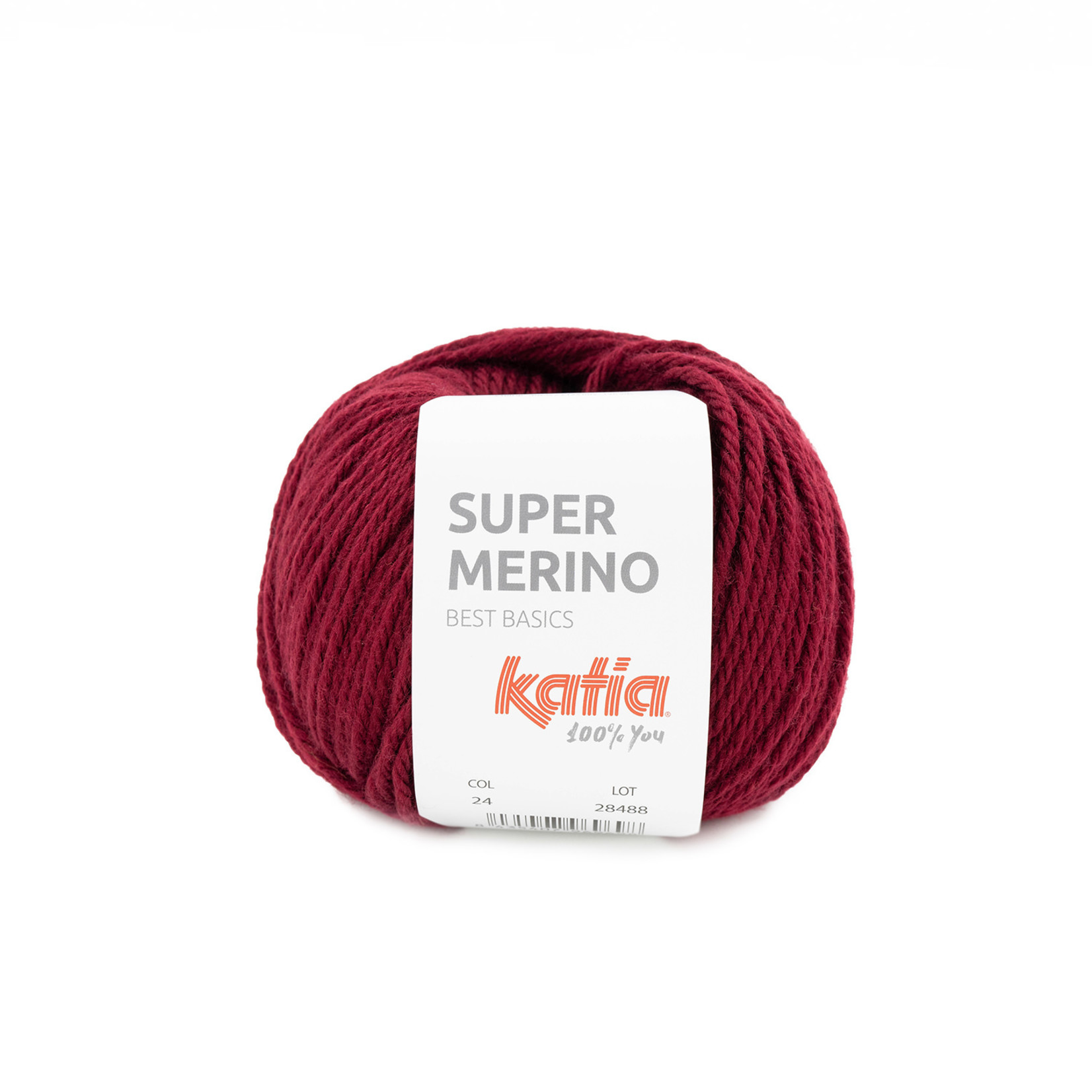 Katia Super Merino 24 Wijnrood