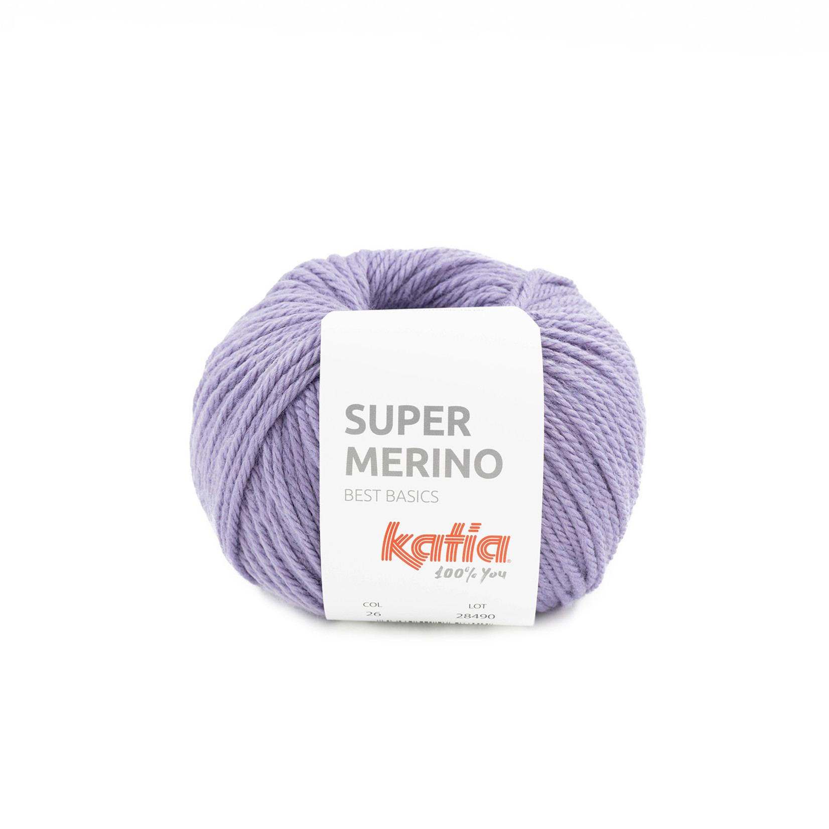 Katia Super Merino 26 Paars