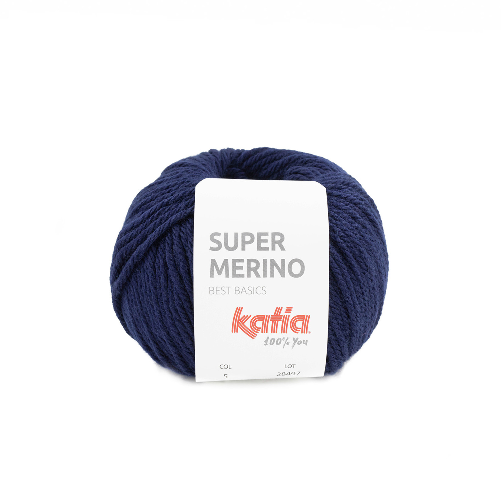 Katia Super Merino 5 Donkerblauw