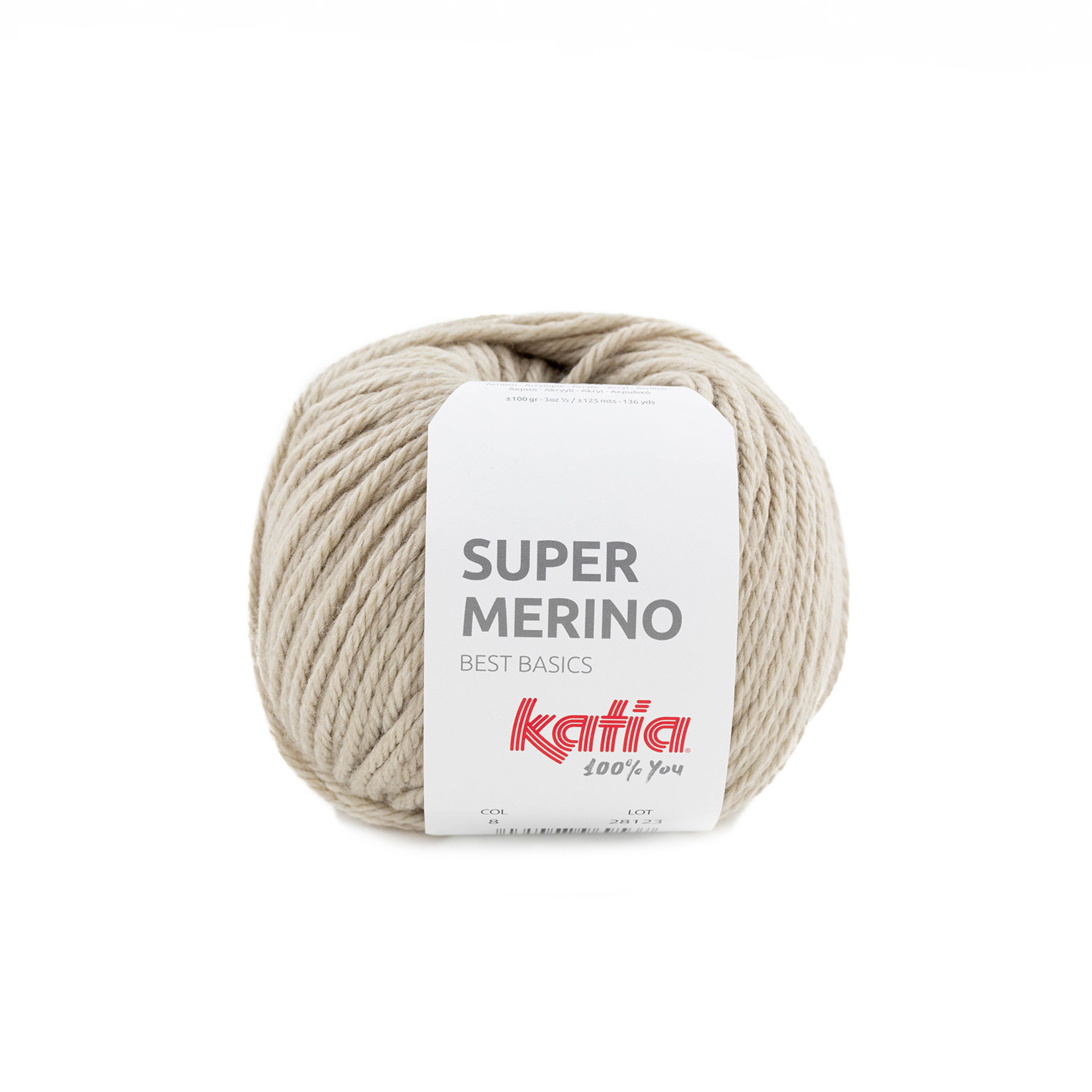 Katia Super Merino 8 Beige