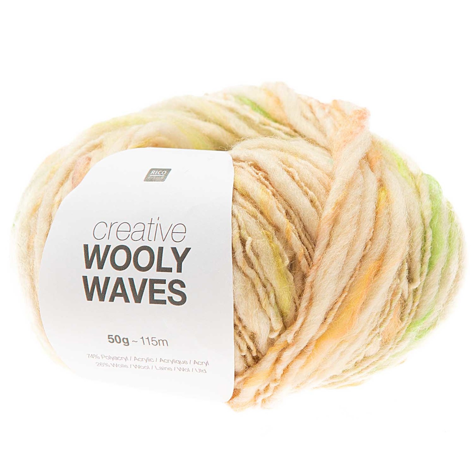 Rico Wooly Waves 1 Pastel