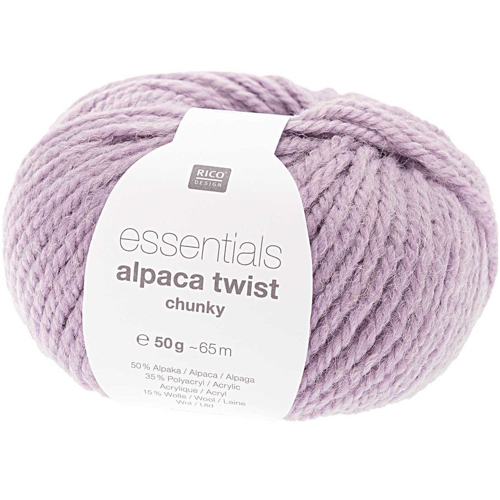 Rico Alpaca Twist Chunky 12 Lila