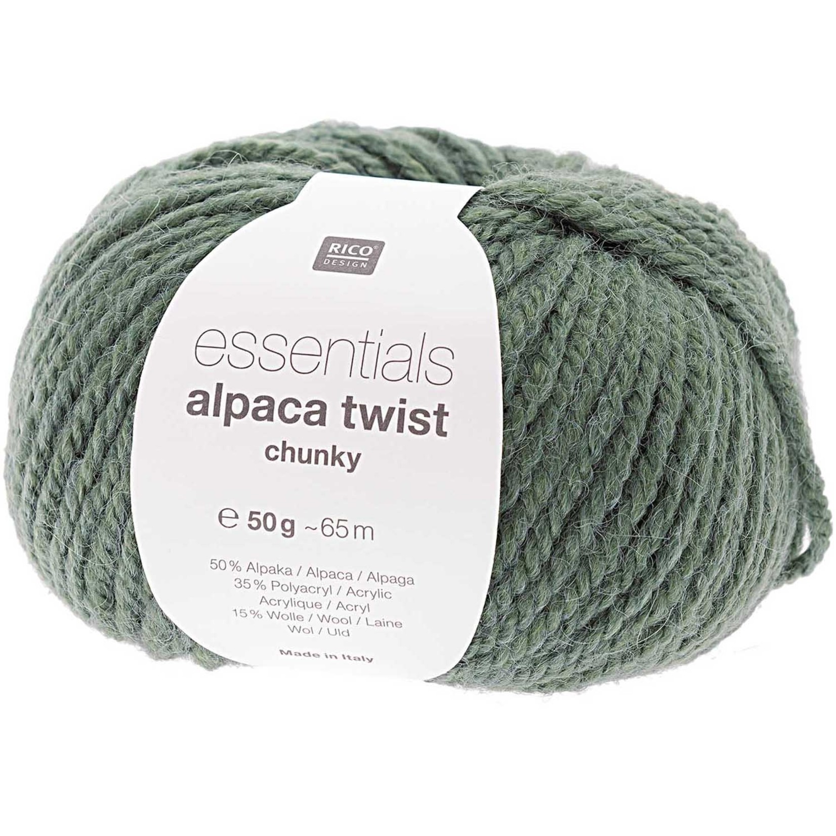 Rico Alpaca Twist Chunky 15 Reseda