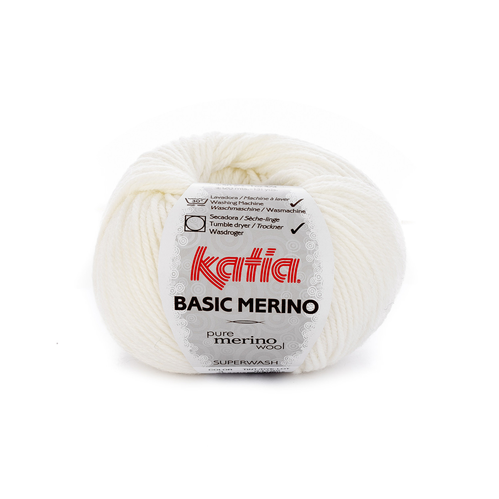 Katia Basic Merino 3 Ecru