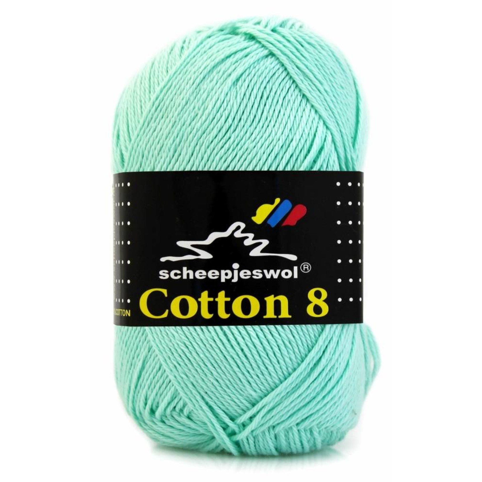 Scheepjes Cotton 8 663 mintgroen