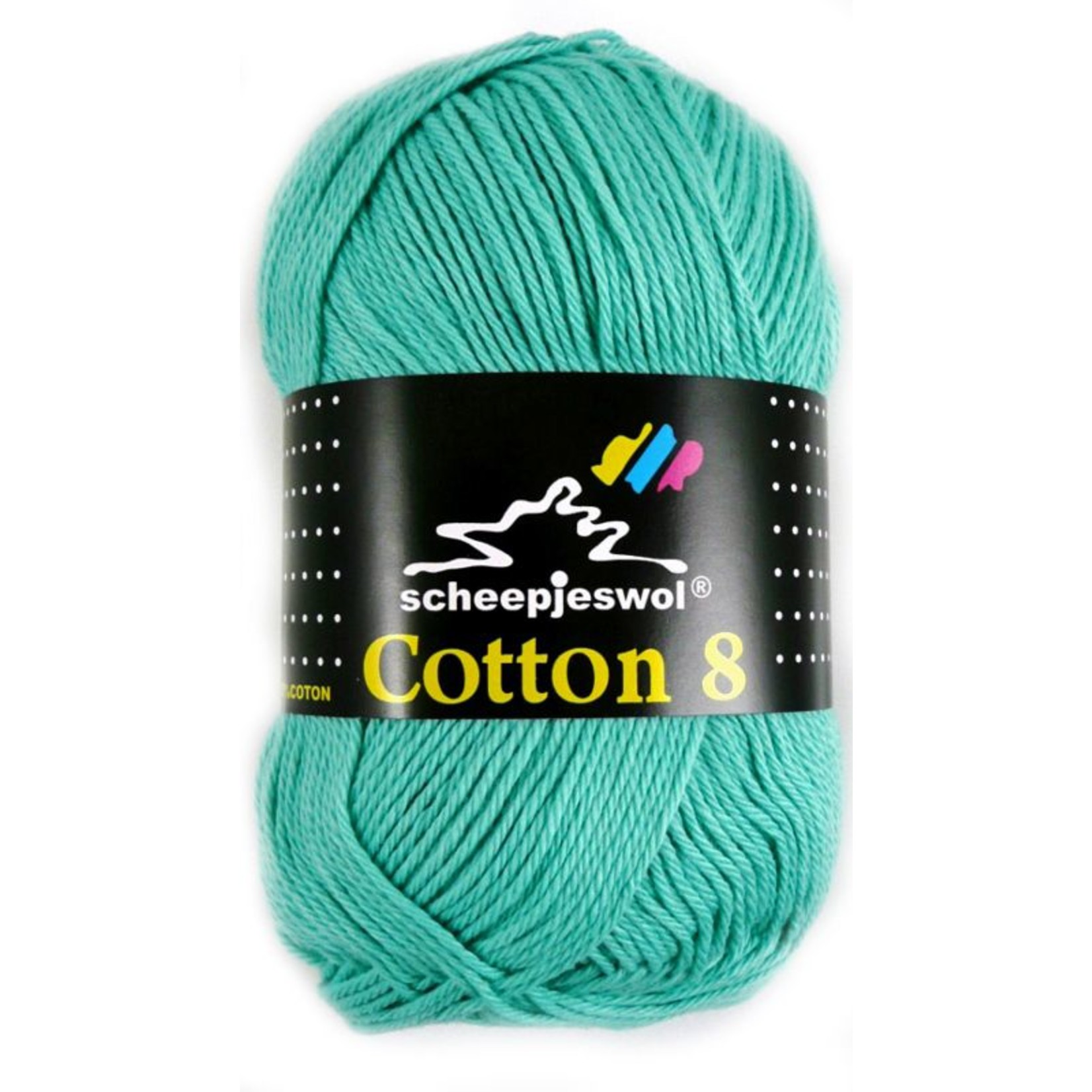 Scheepjes Cotton 8 665 lichtgroen