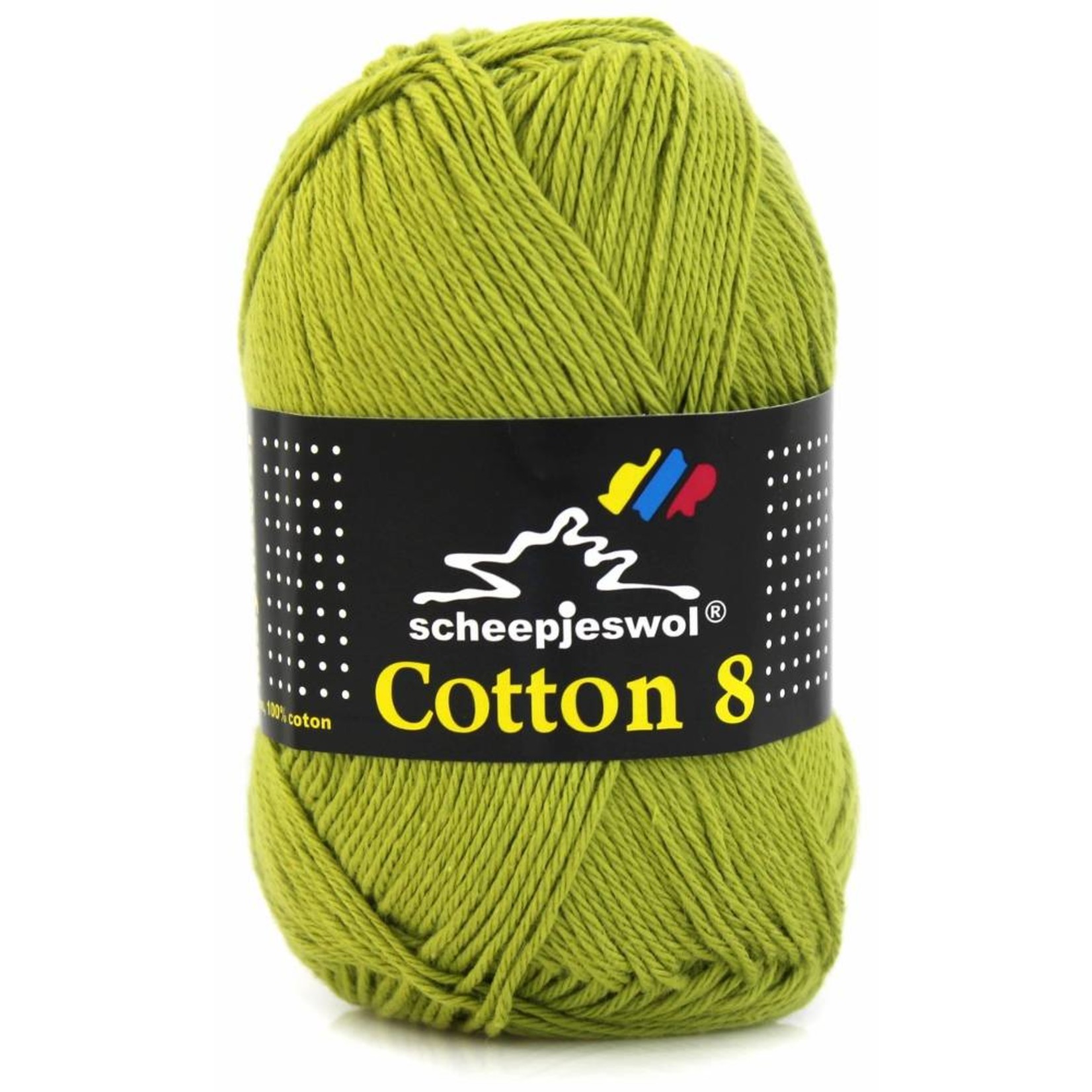 Scheepjes Cotton 8 669 Olijfgroen