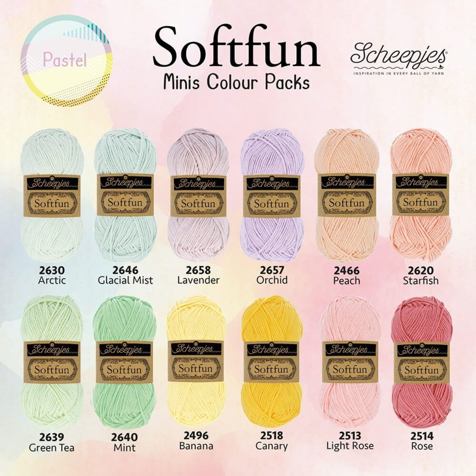 Scheepjes Softfun Colour Pack