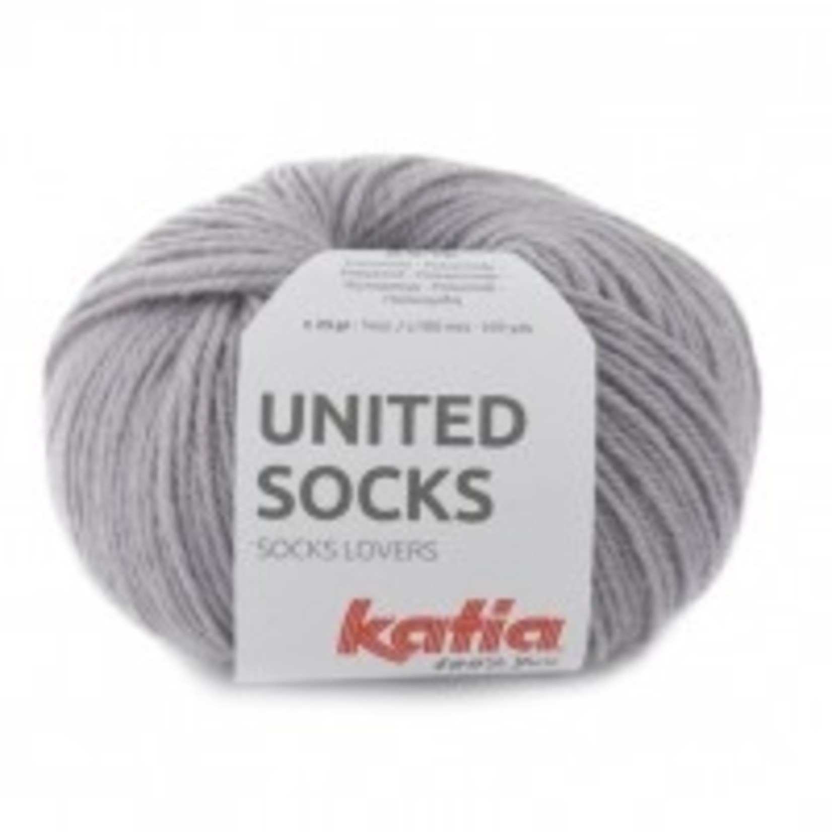 Katia United Socks 8 Grijs