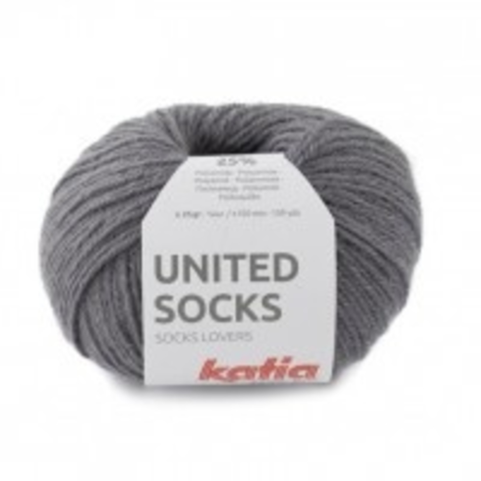 Katia United Socks 9 Donkergrijs