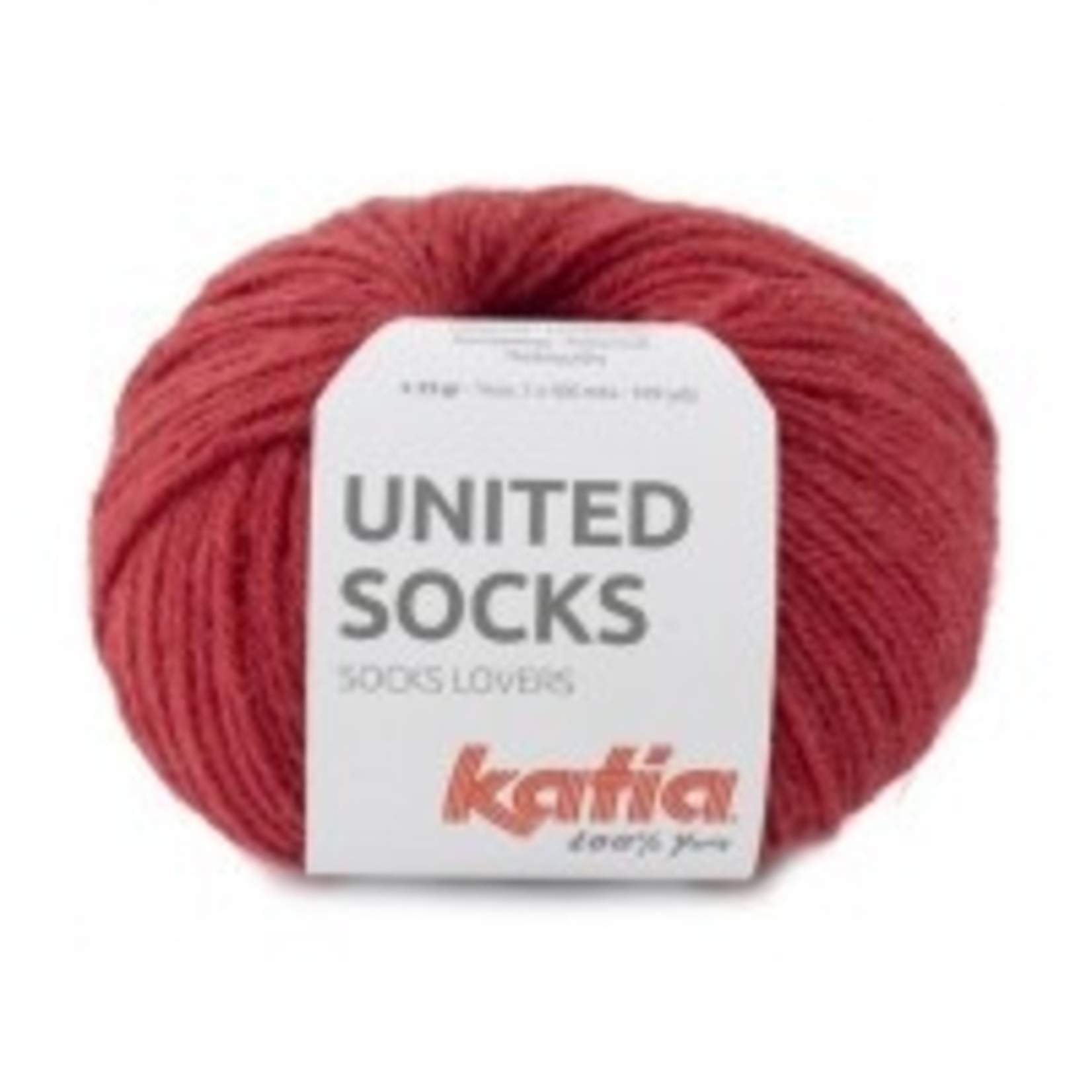 Katia United Socks 18 Aarbei