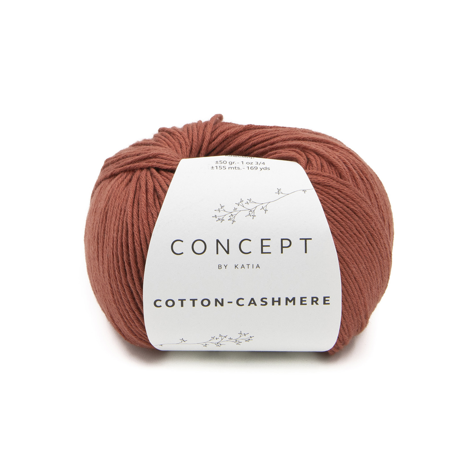 Katia Cotton Cashmere 74 Roestbruin