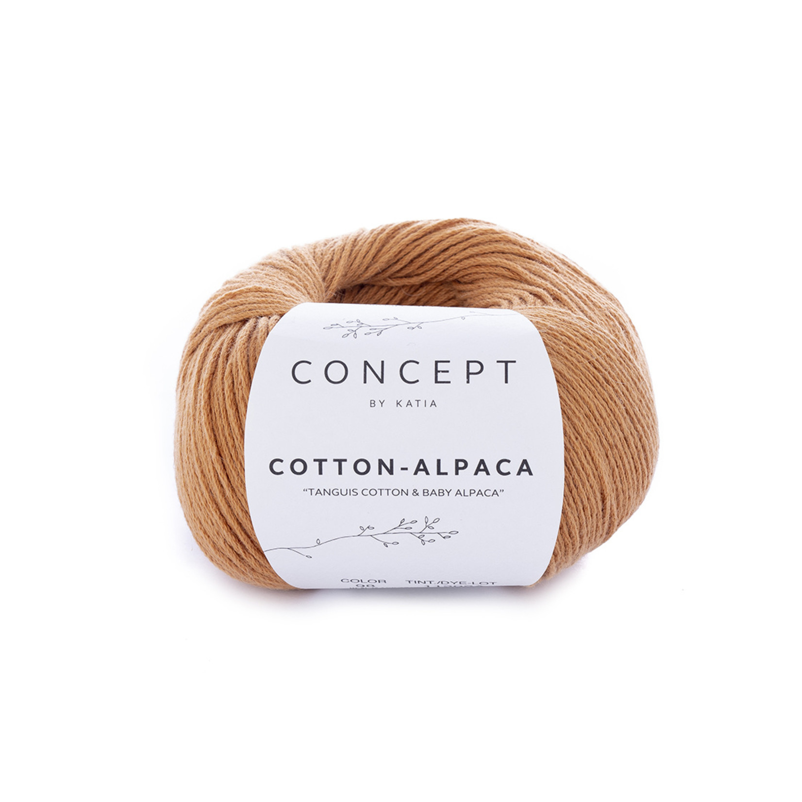 Katia Cotton Alpaca 98 Leembruin