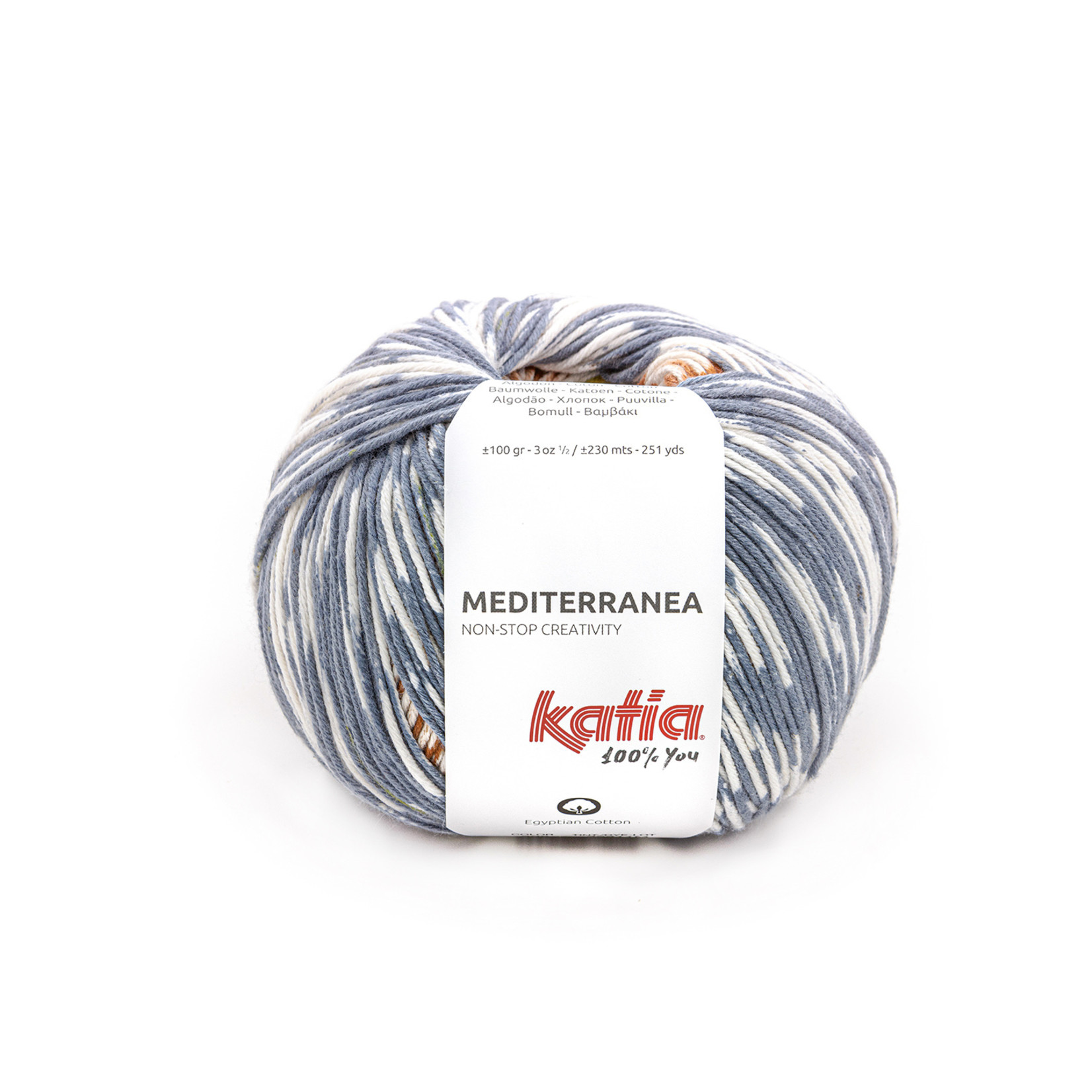 Katia Mediterranea 305 Jeans-Roestbruin-Oker