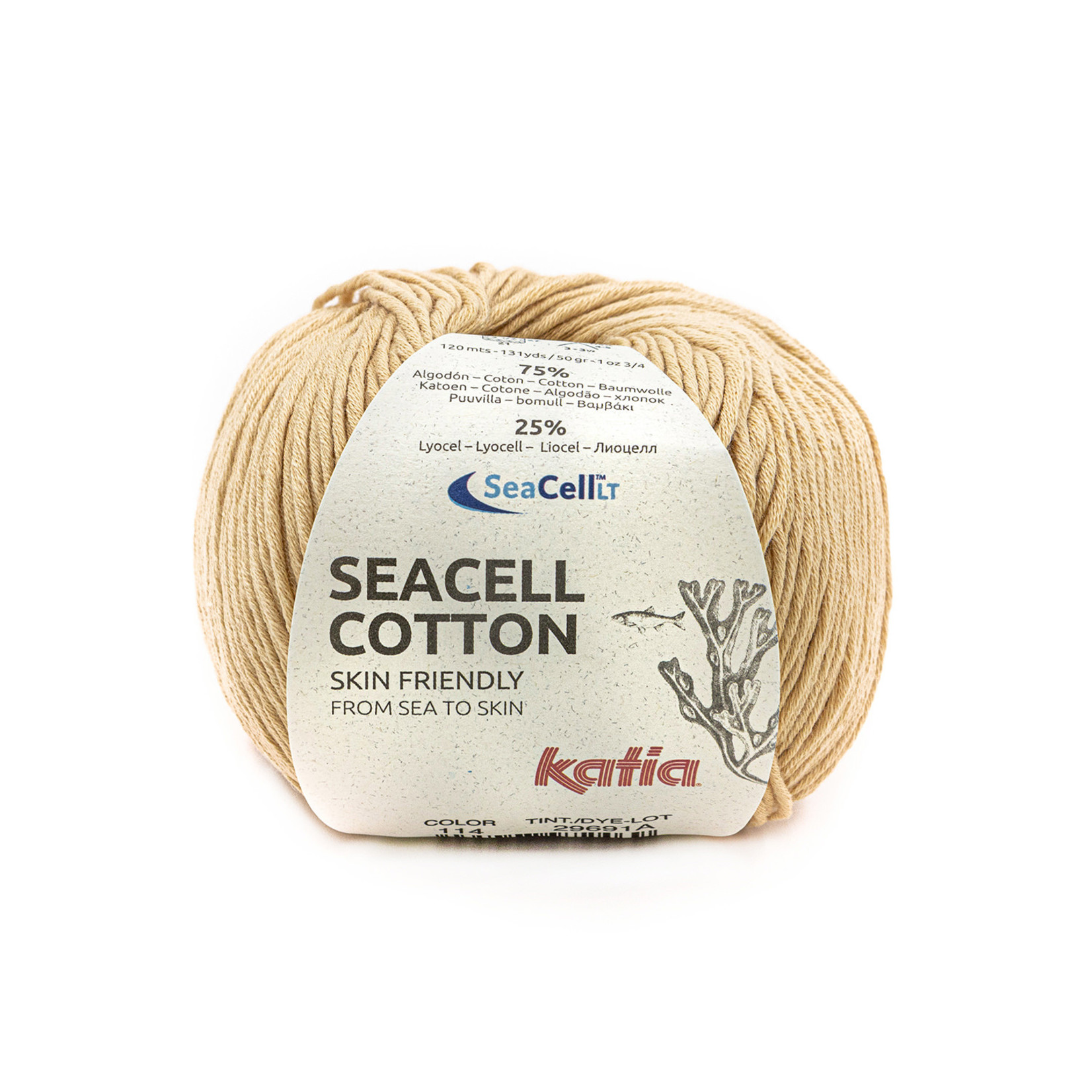 Katia Seacell Cotton 114 Lichtzalmroos
