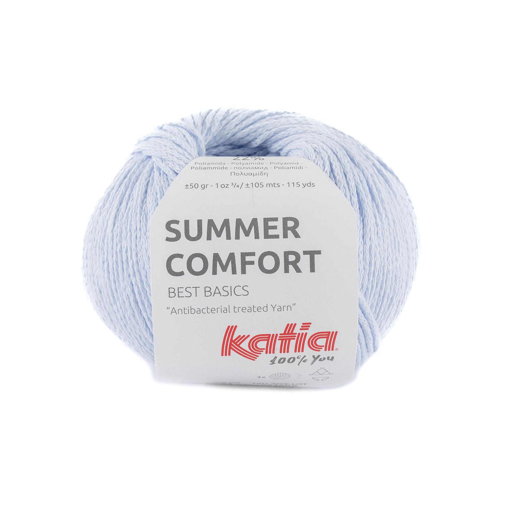 Katia Summer Comfort 63 Pastelblauw