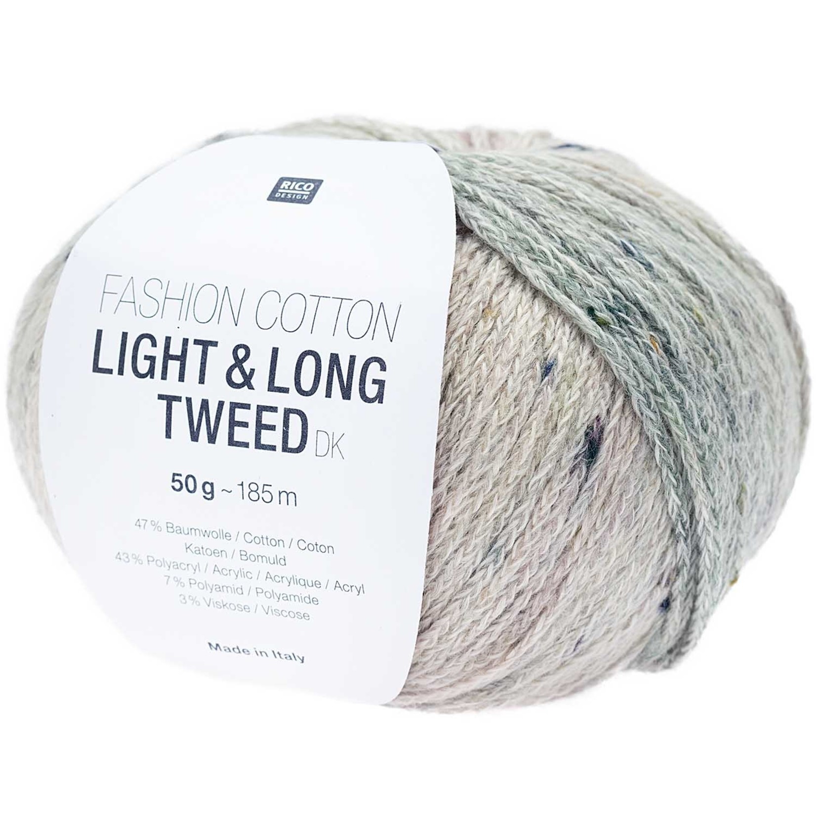 Rico Cotton Light & Long Tweed 13 Ivy