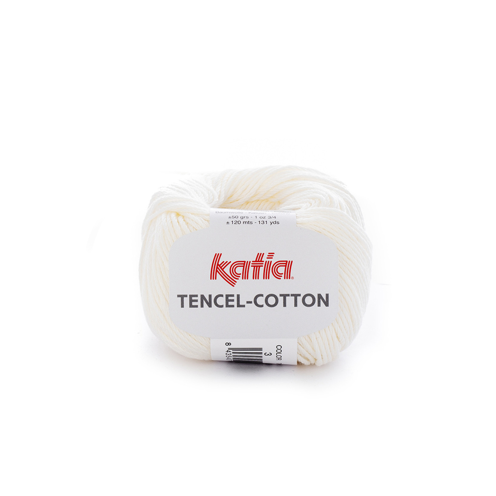 Katia Tencel Cotton 3 Ecru