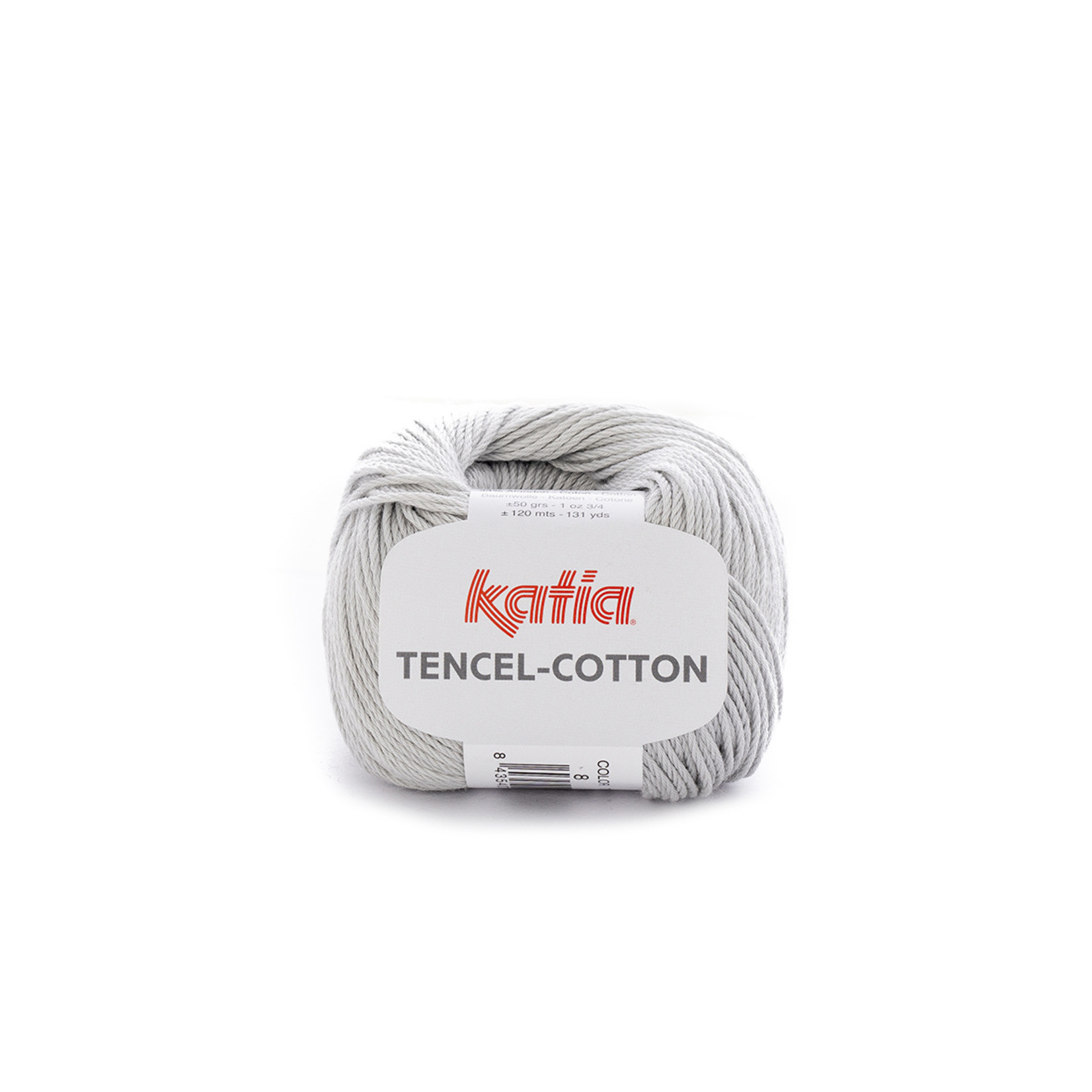 Katia Tencel Cotton 8 Lichtgrijs