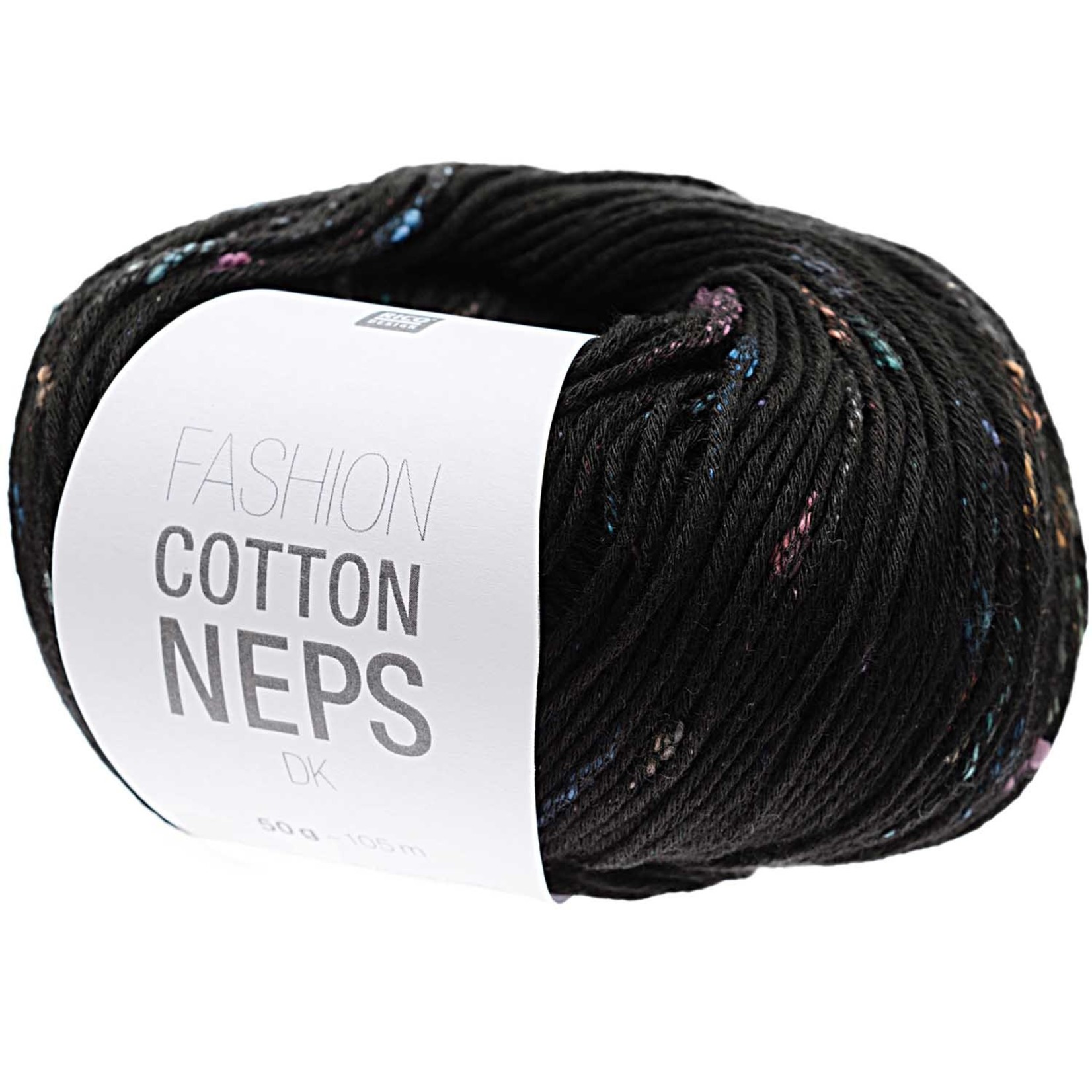 Rico Cotton Neps 006 Black