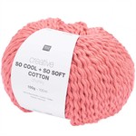 Rico So Cool  So Soft Cotton Chunky 016 Raspberry