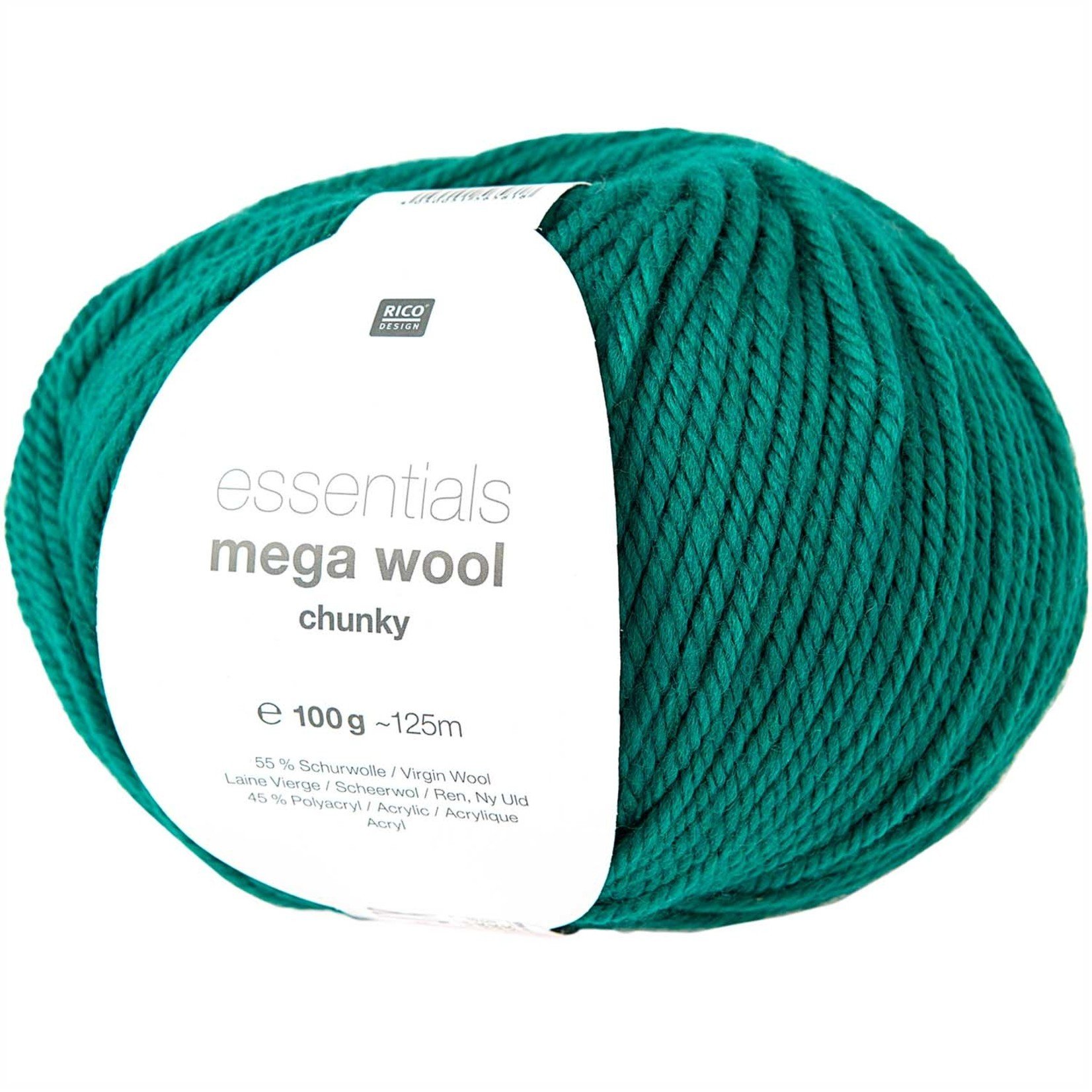 Rico Mega Wool Chunky 11 Groen