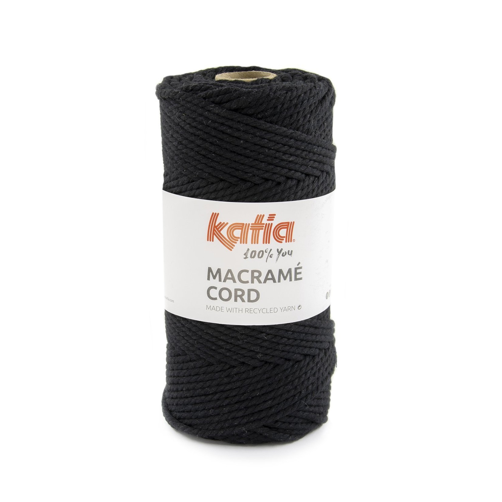 Katia Macramé Cord 119 Zwart