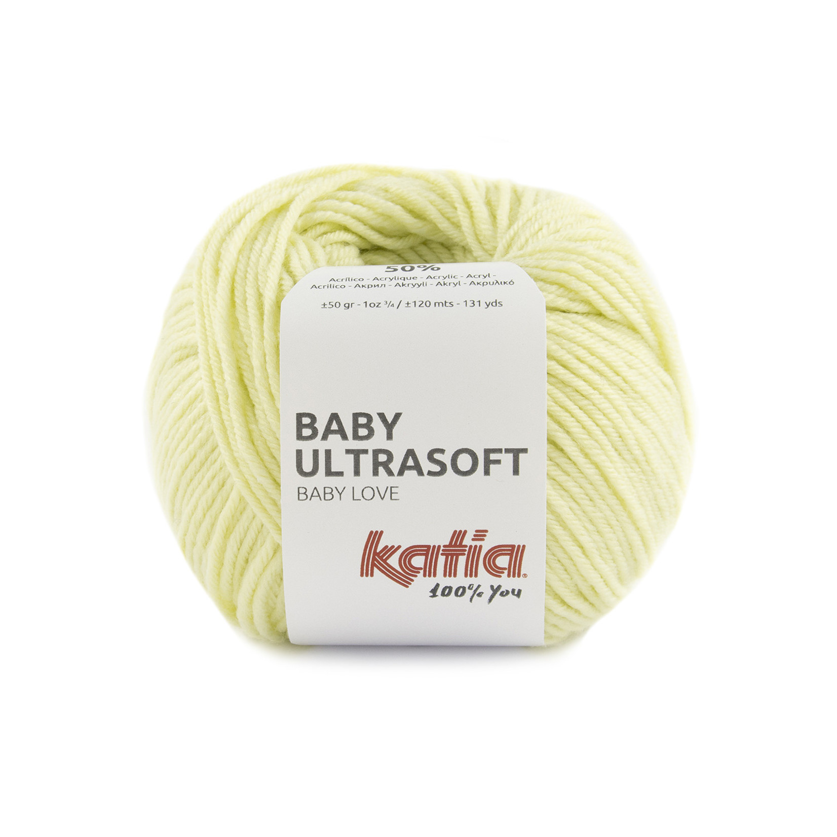 Katia Baby Ultrasoft 62 Geel